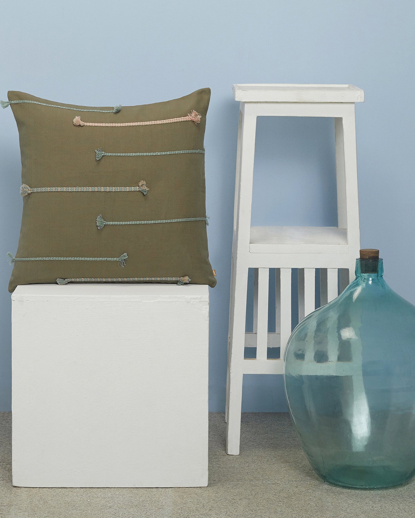 Unabridged Extra Weft Cotton Cushion Cover