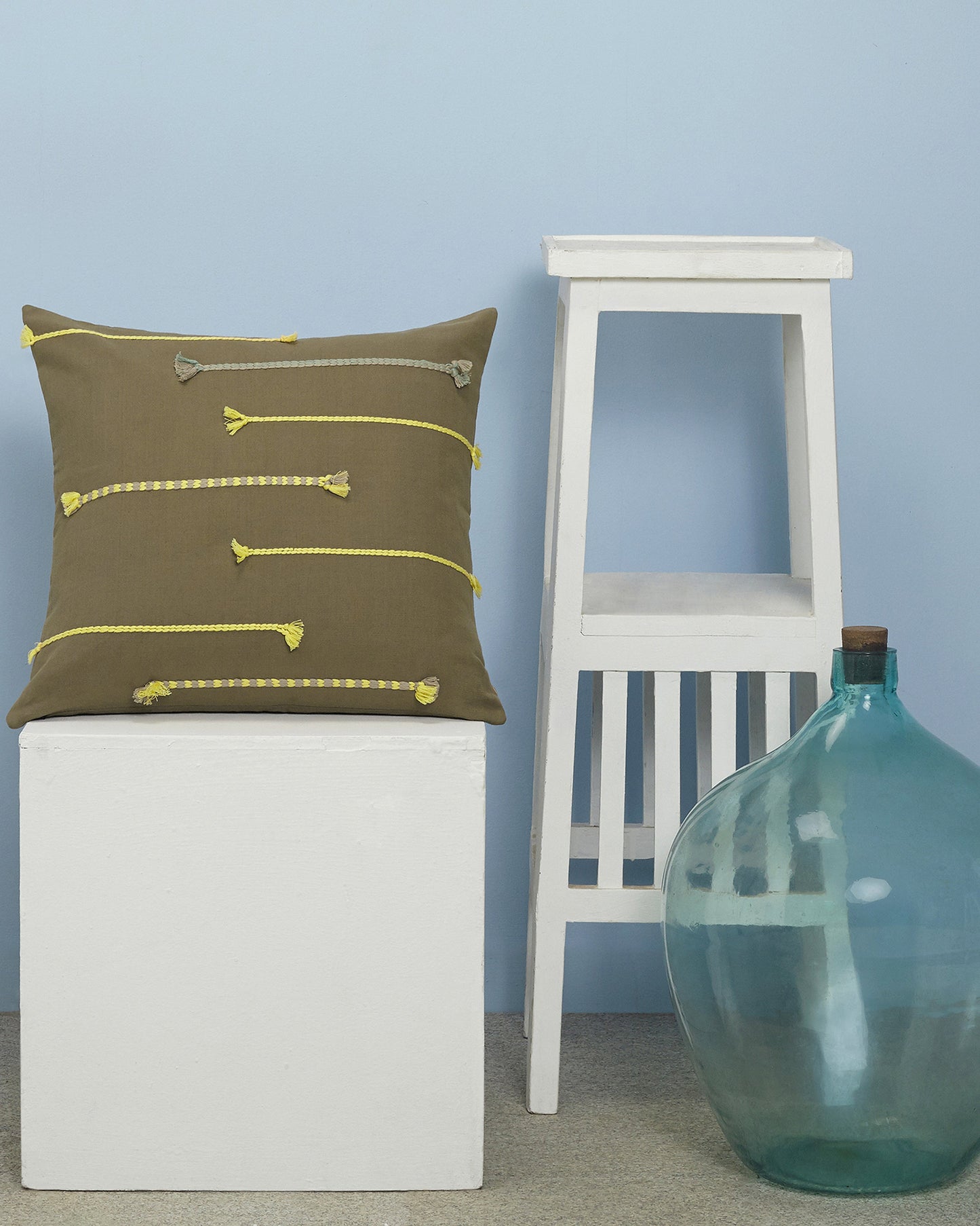 Unabridged Extra Weft Cotton Cushion Cover