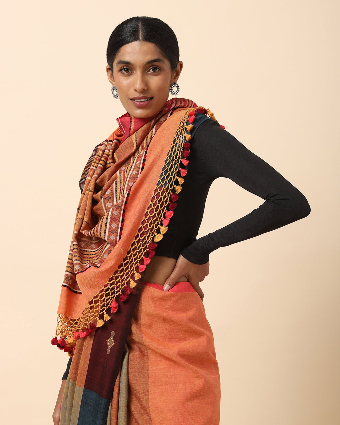 Trishana Extra Weft Cotton Saree