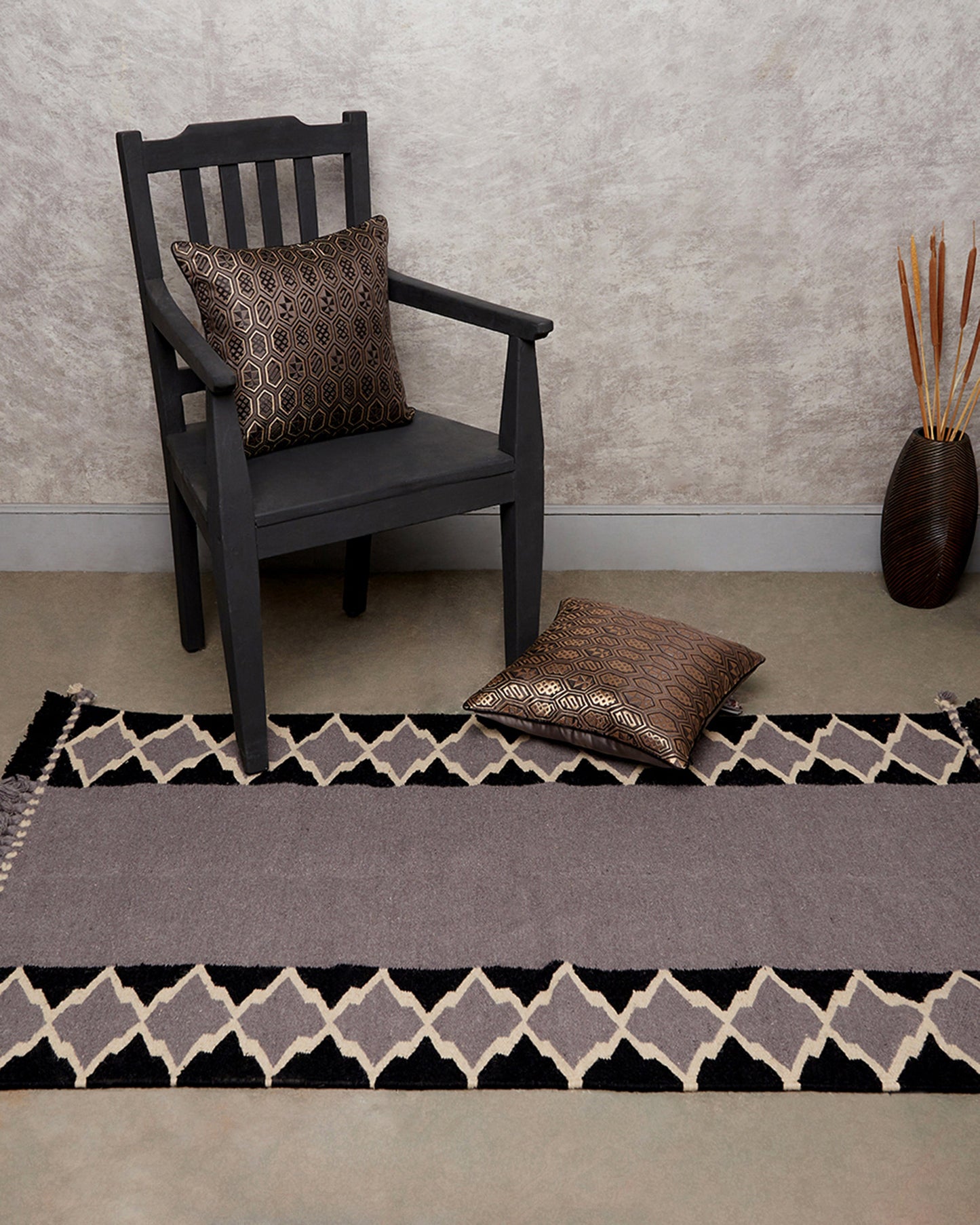 Zuri Kharad Cotton Wool Rug