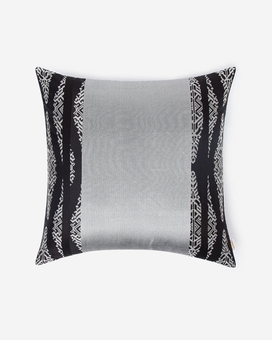 Barfi Satin Brocade Silk Cushion Cover