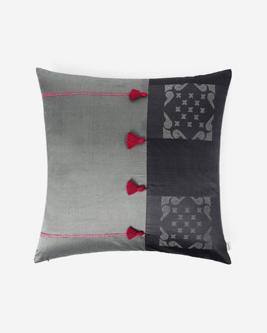 Chaupar Satin Brocade Silk Cushion Cover