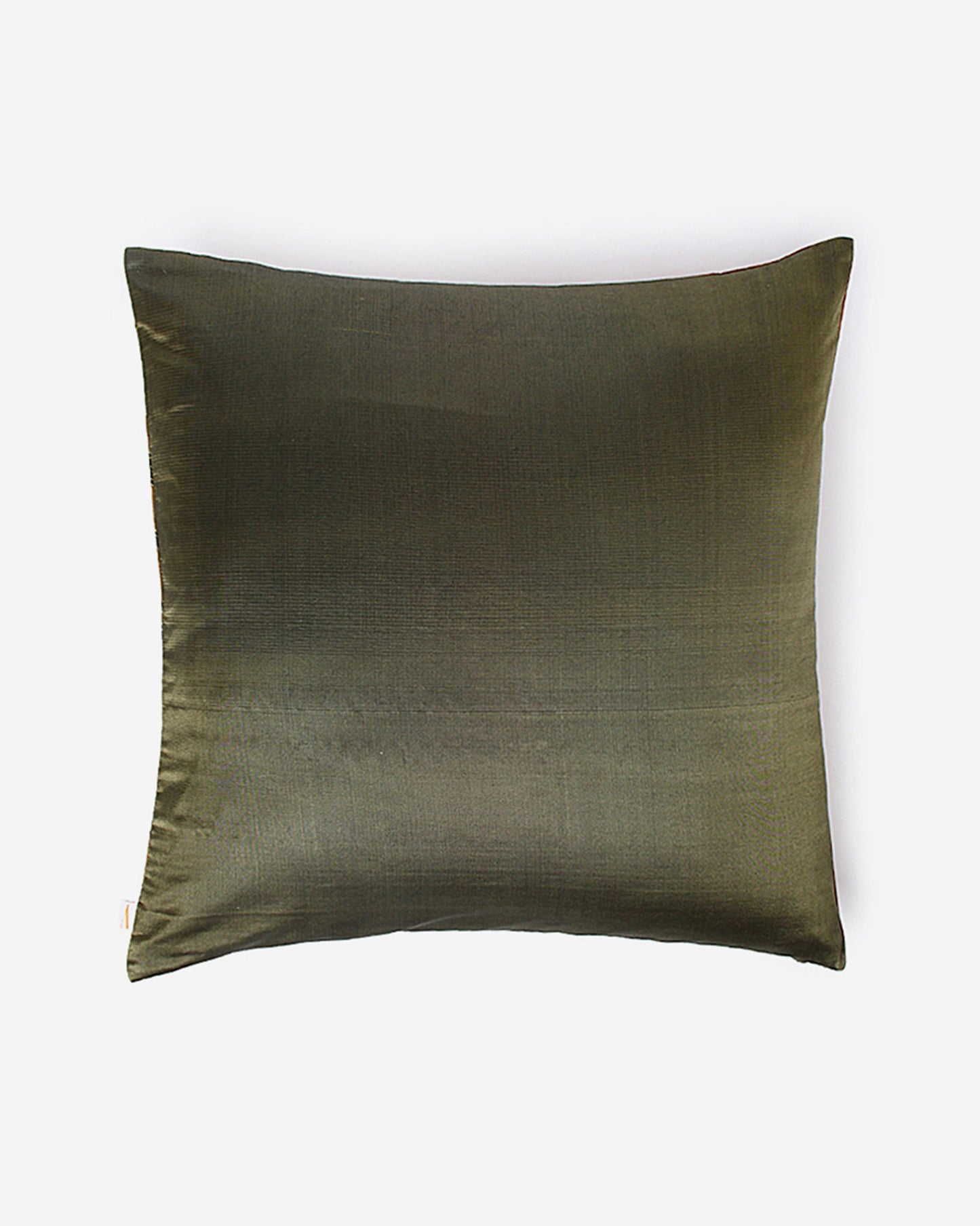 Fire Ardh Satin Brocade Silk Cushion Cover