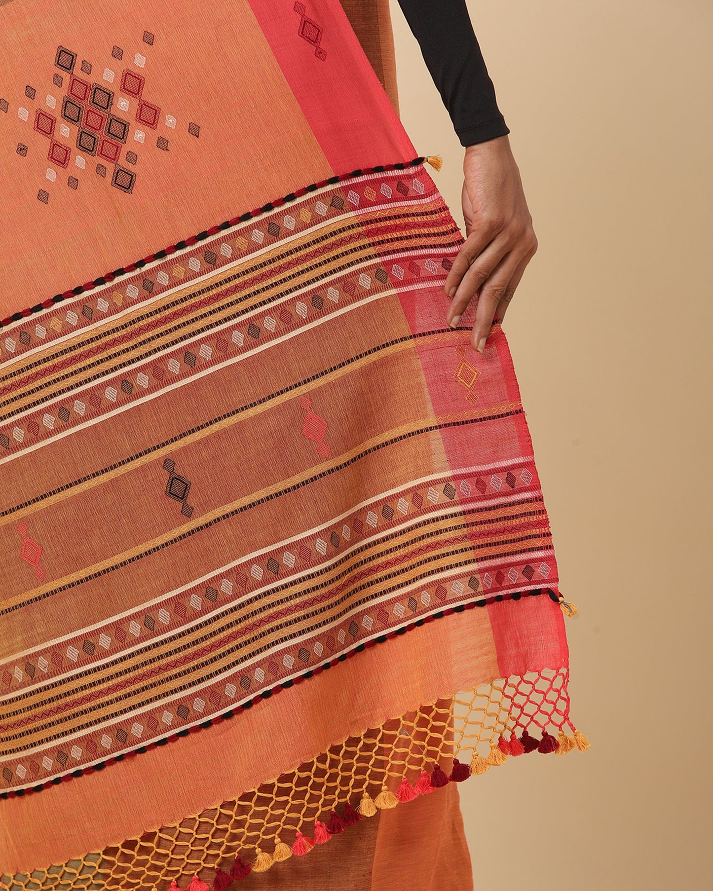 Trishana Extra Weft Cotton Saree