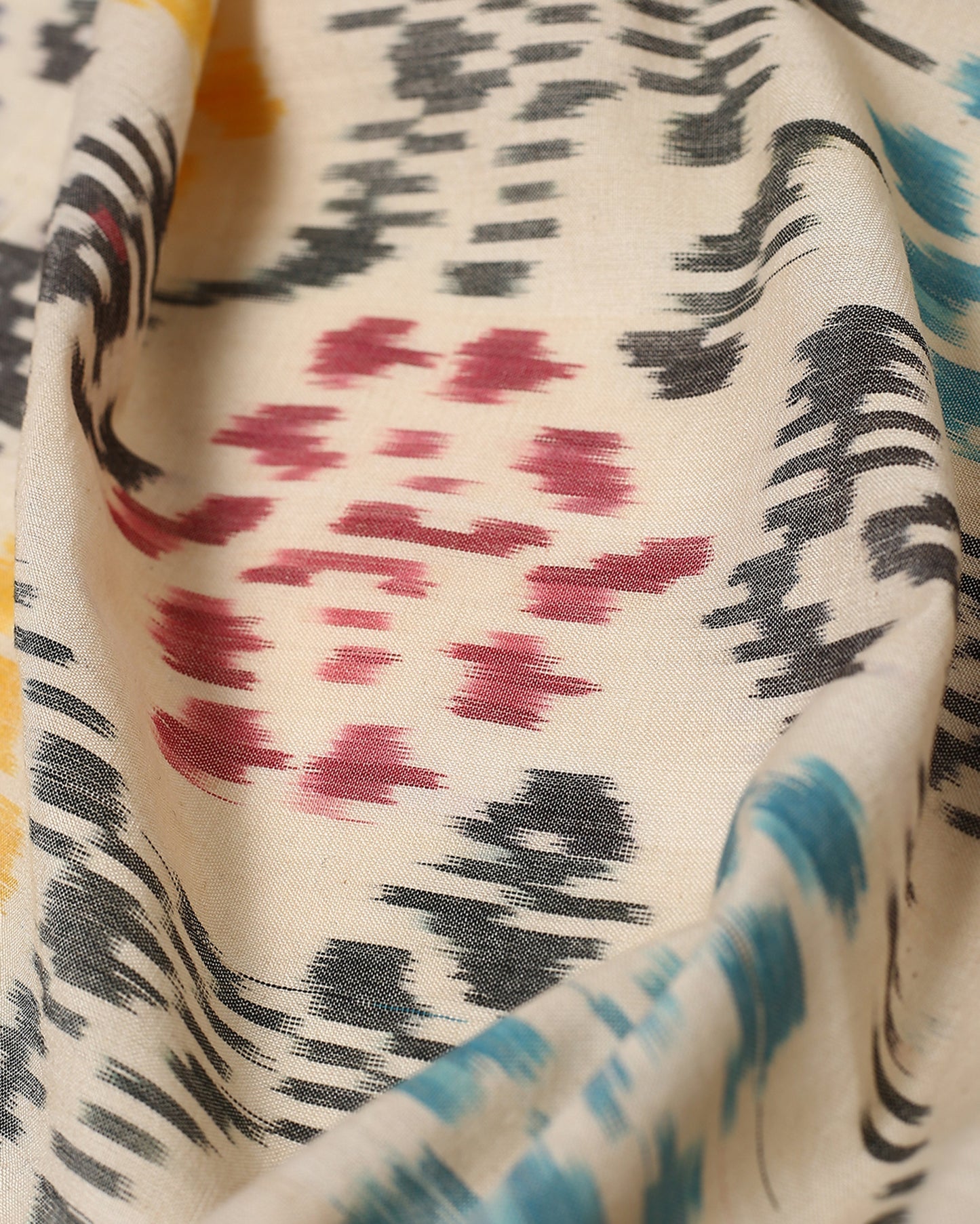 Aashi Warp Ikat Cotton Saree
