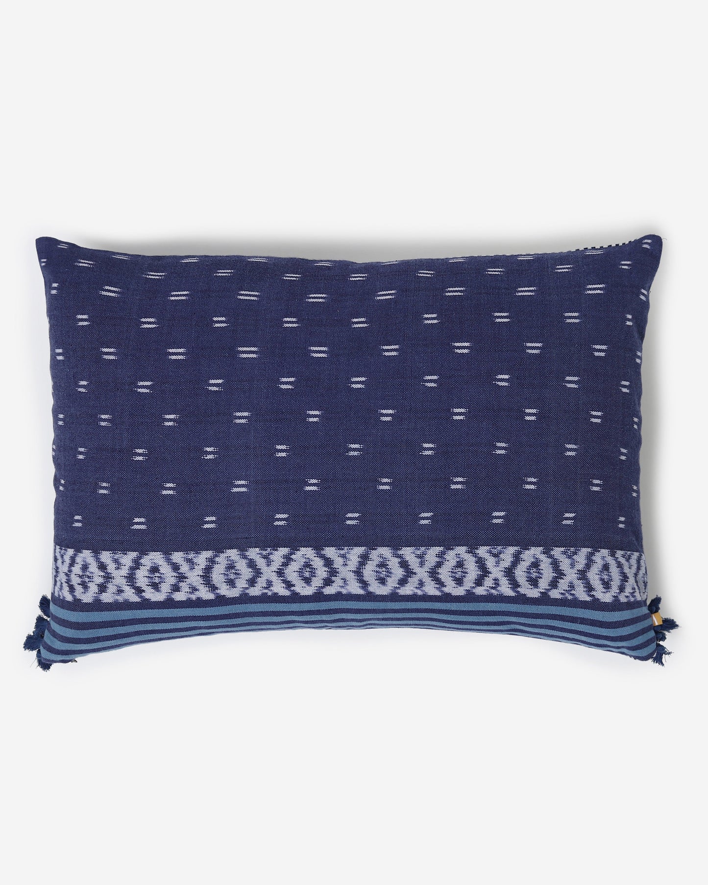 Drishya Weft Ikat Cotton Cushion Cover