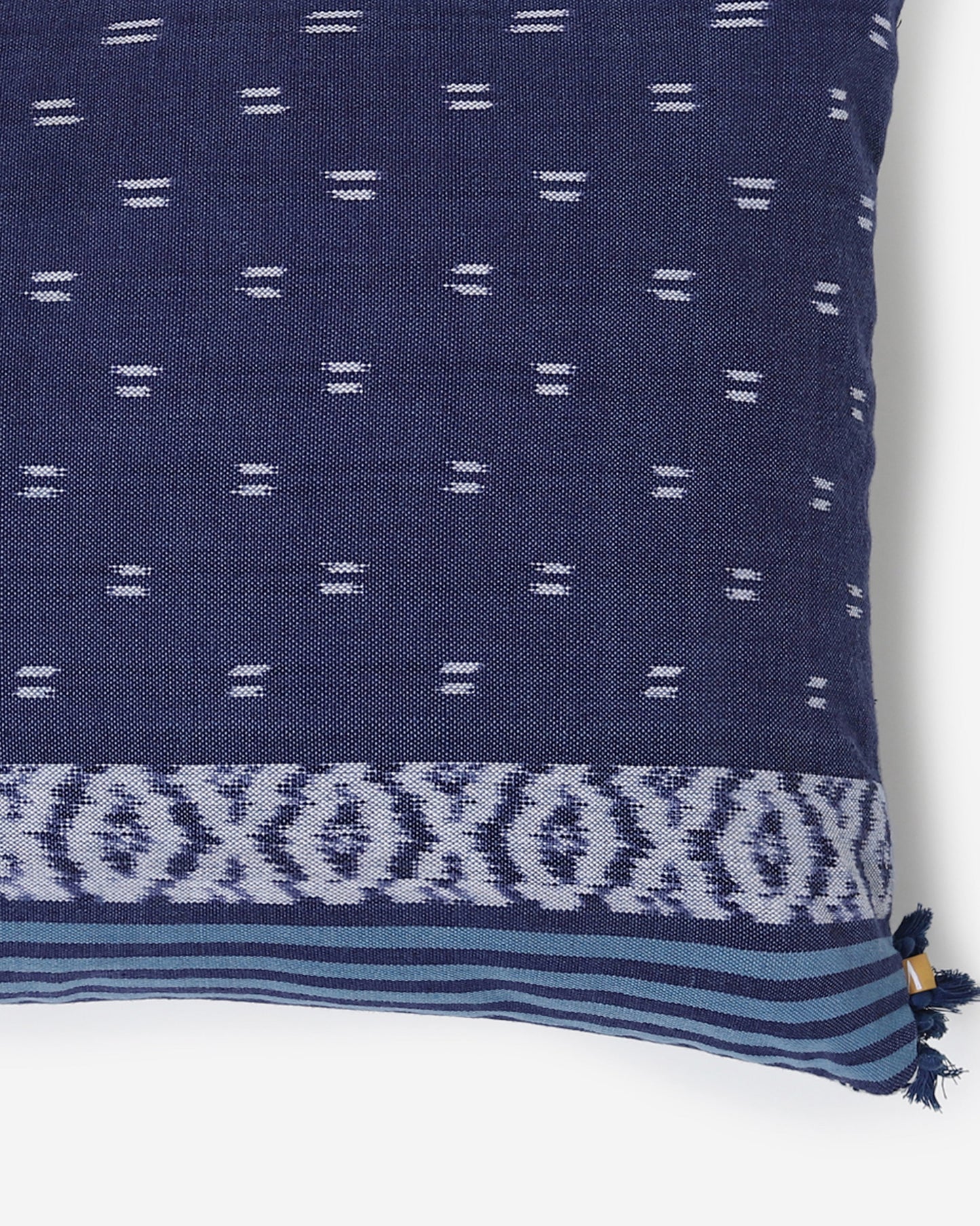 Drishya Weft Ikat Cotton Cushion Cover