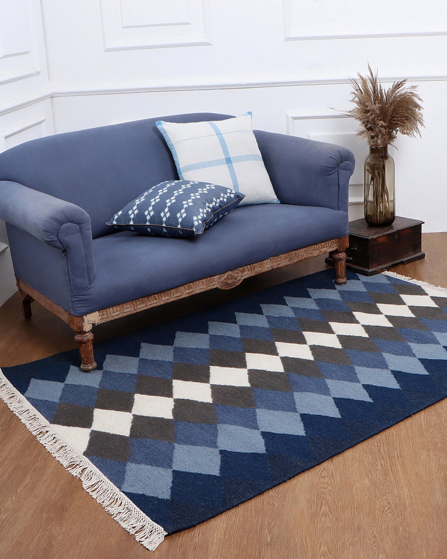 Ukiyo Panja Cotton Wool Rug