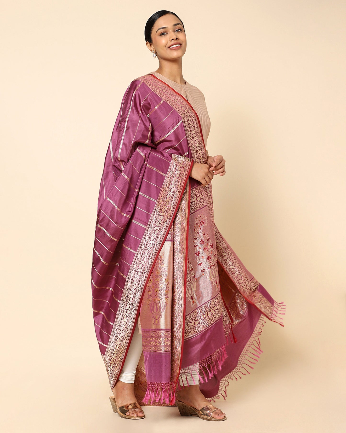 Mihr Kadwa Silk Dupatta