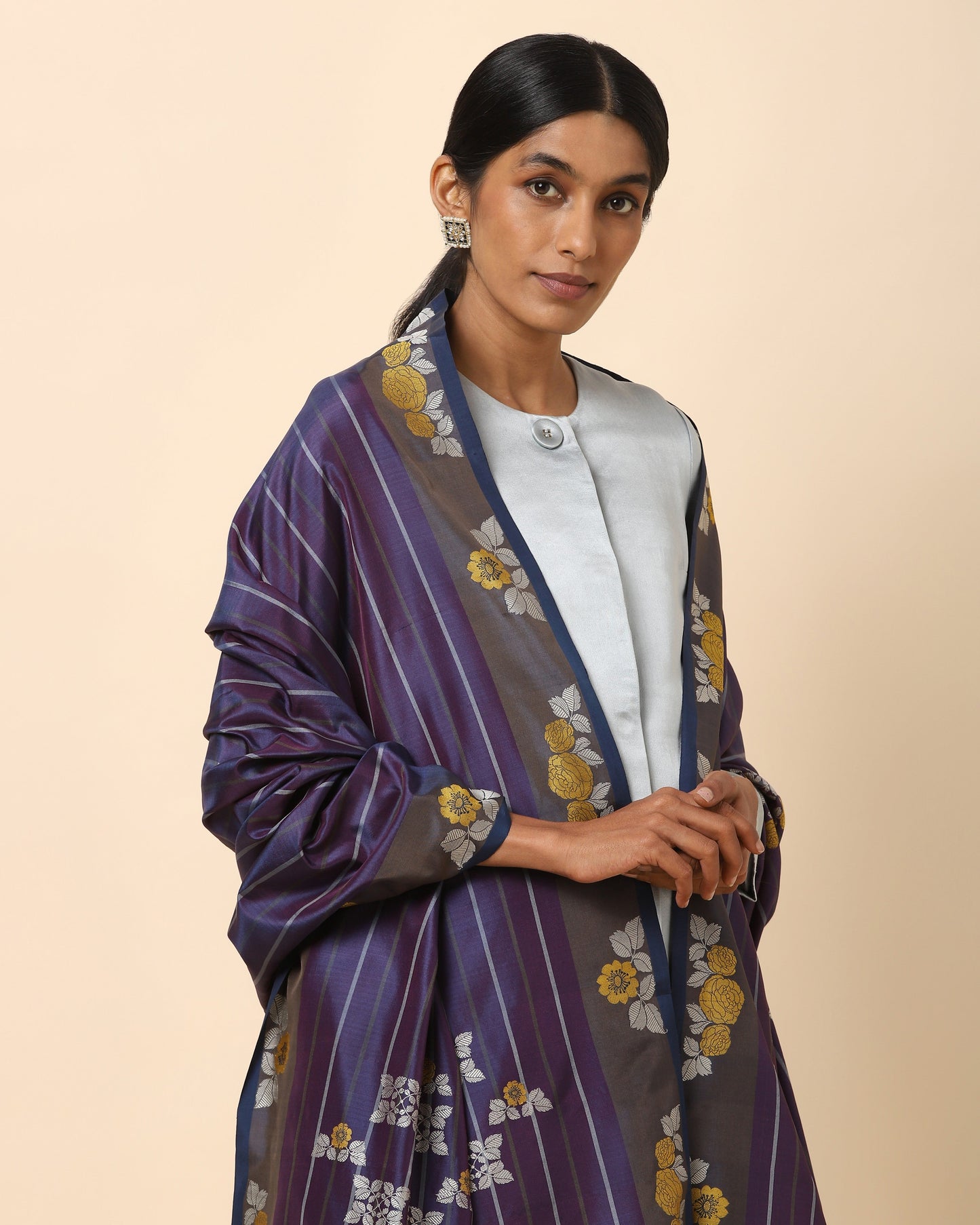 Zinaida Kadwa Silk Dupatta