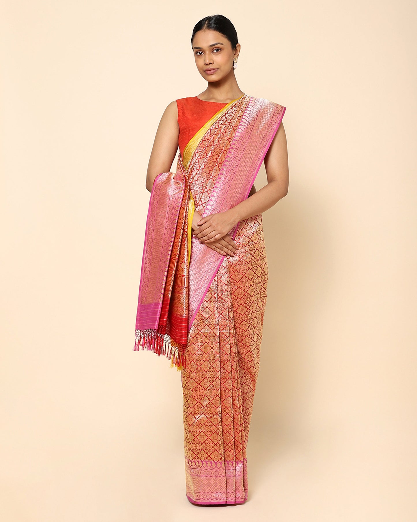Soumya Kadwa Silk Saree