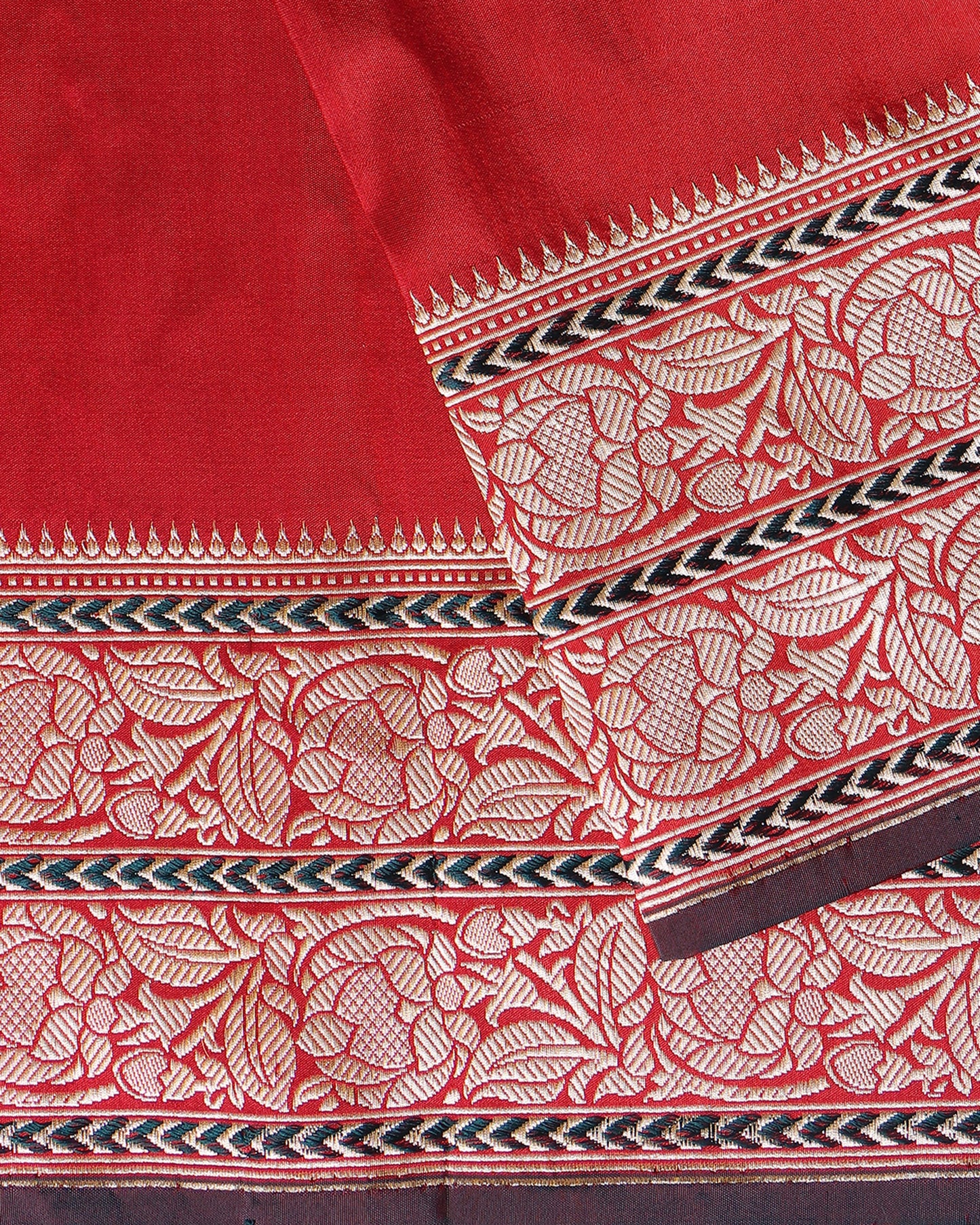 Bagh Kadwa Silk Saree