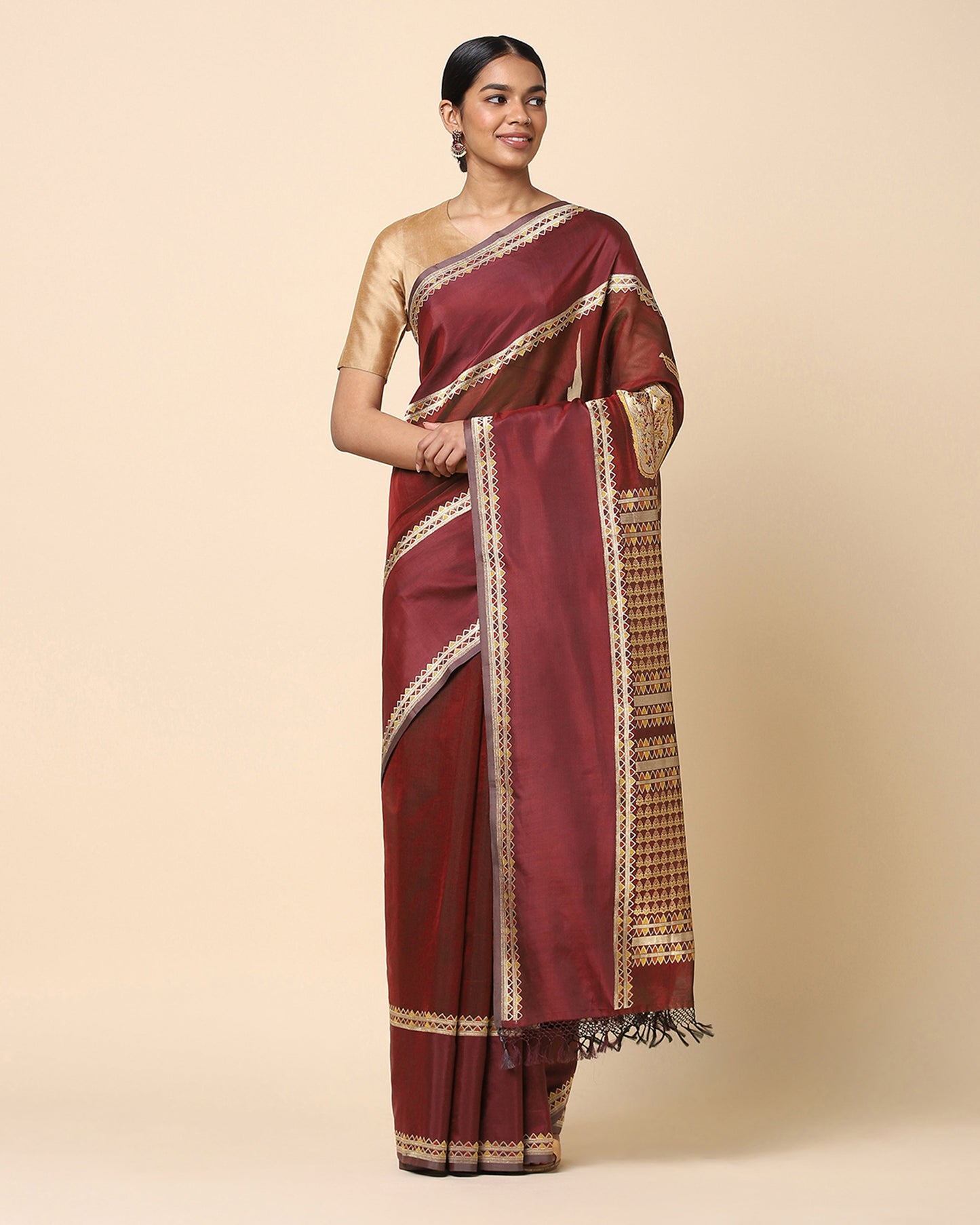 Abeer Kadwa Silk Cotton Saree
