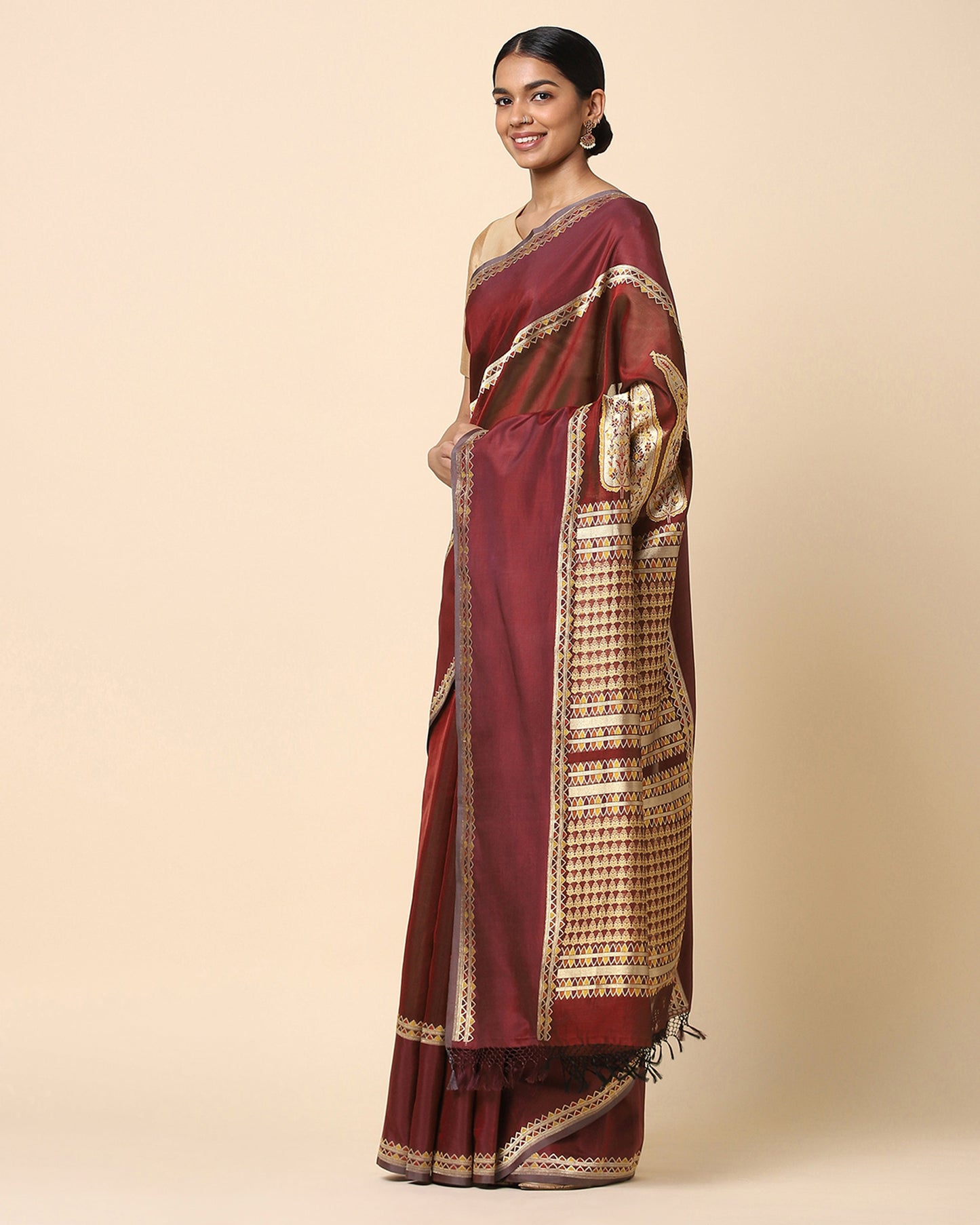 Abeer Kadwa Silk Cotton Saree