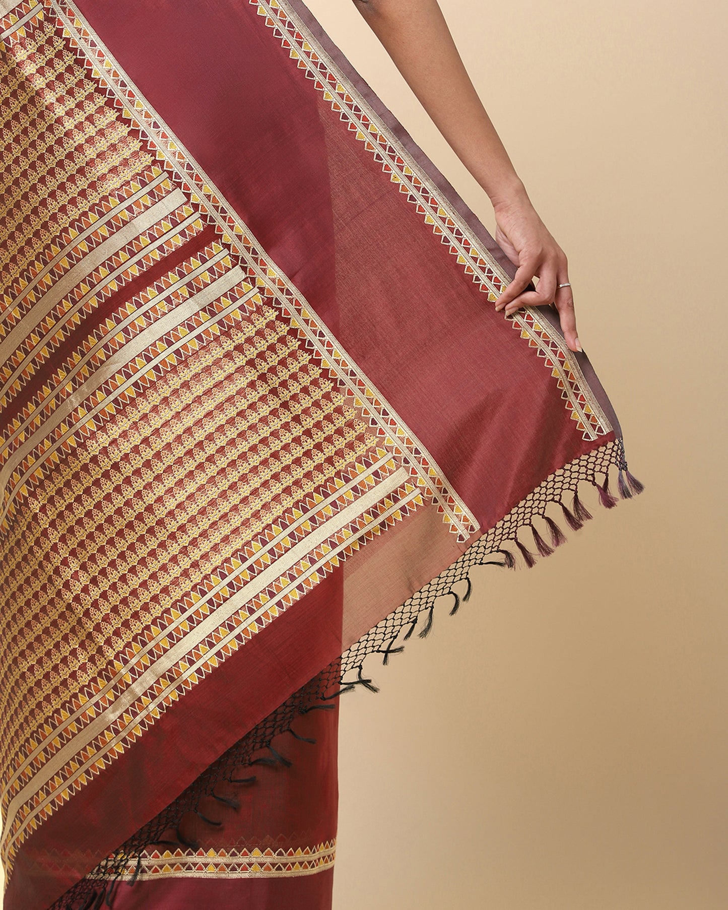 Abeer Kadwa Silk Cotton Saree