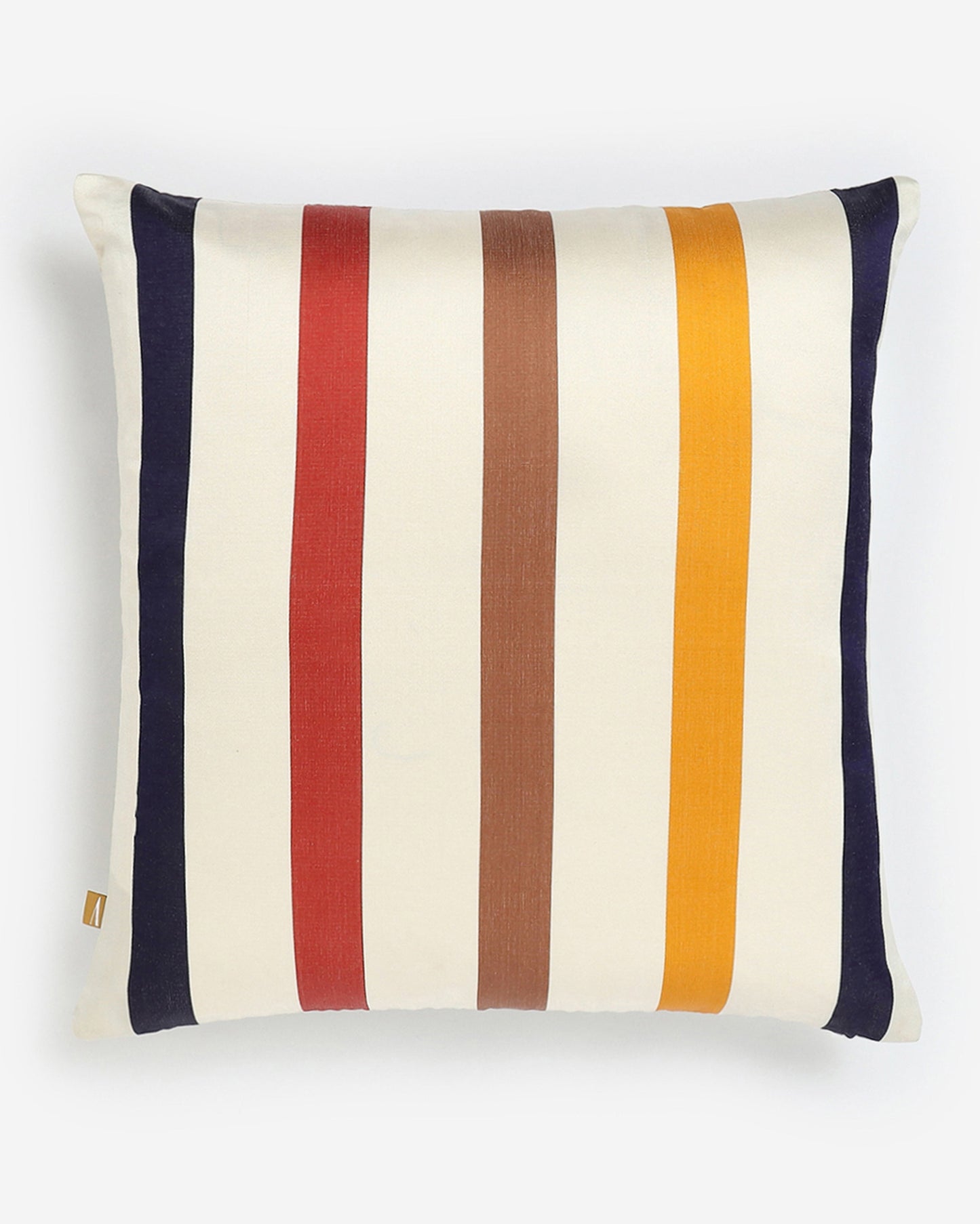 Genda Phool Satin Brocade Silk Cushion Cover