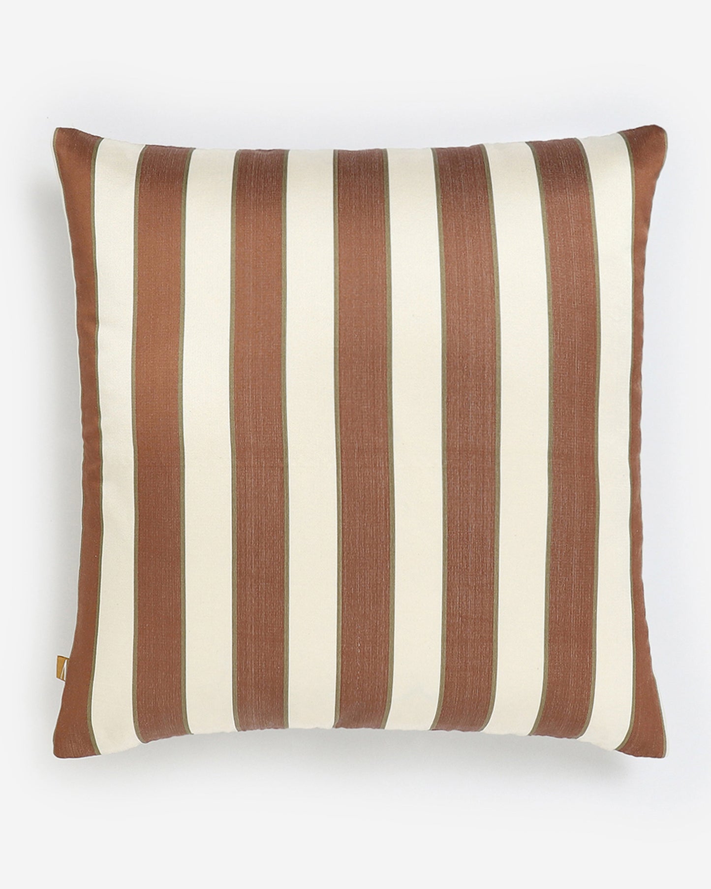 Genda Phool Satin Brocade Silk Cushion Cover