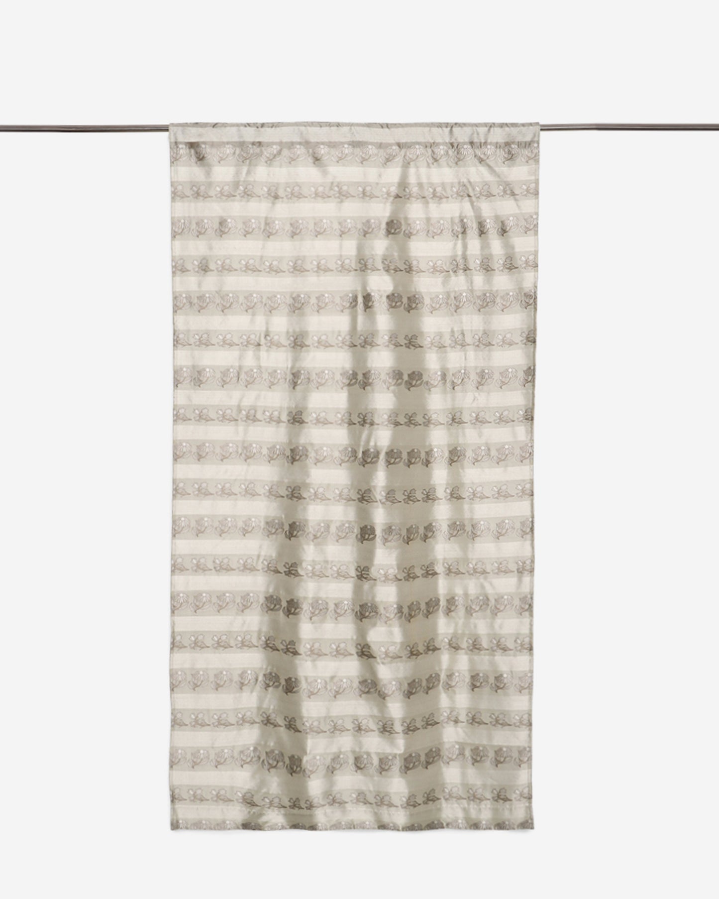 Sunflower Cutwork Silk Curtain