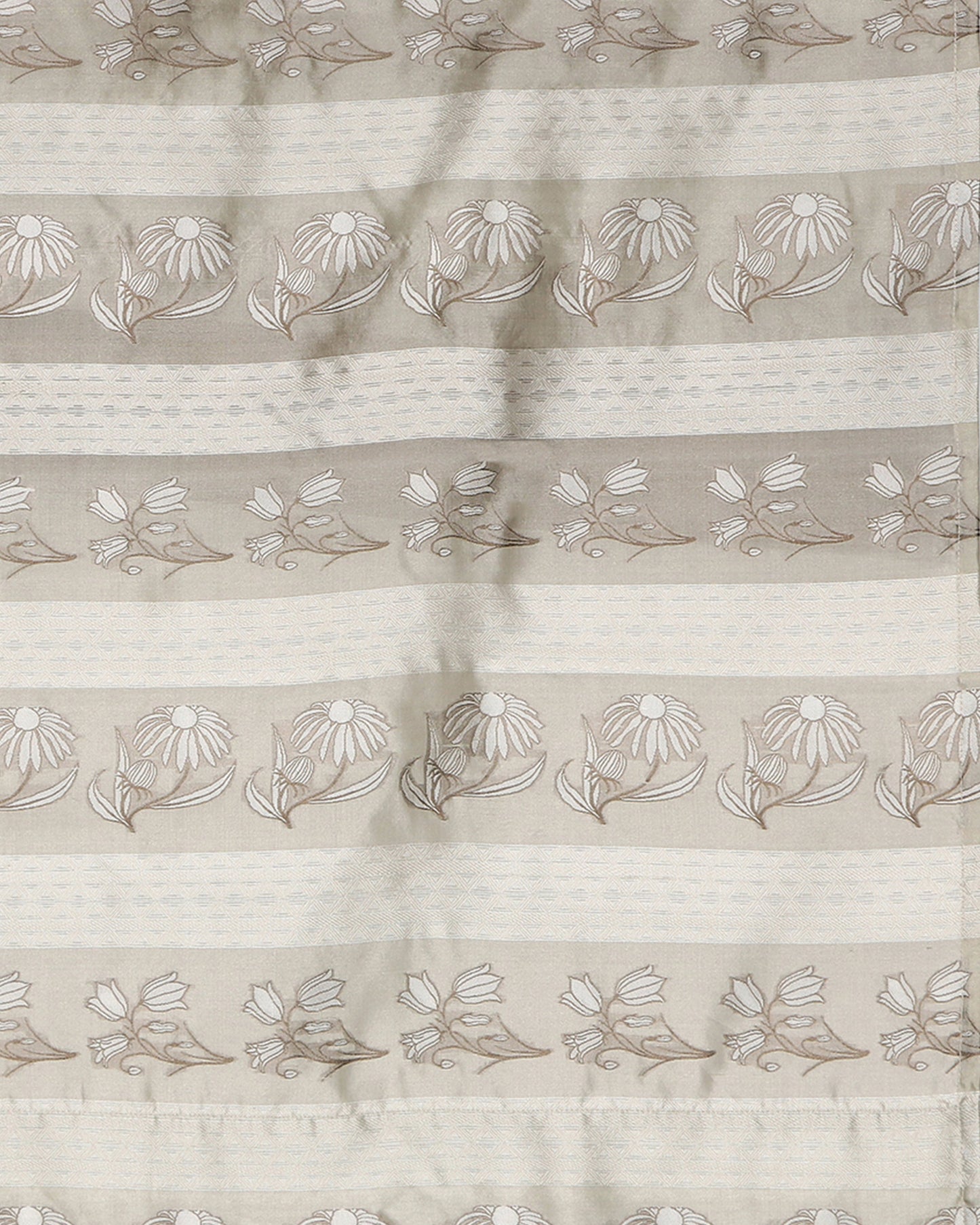 Sunflower Cutwork Silk Curtain