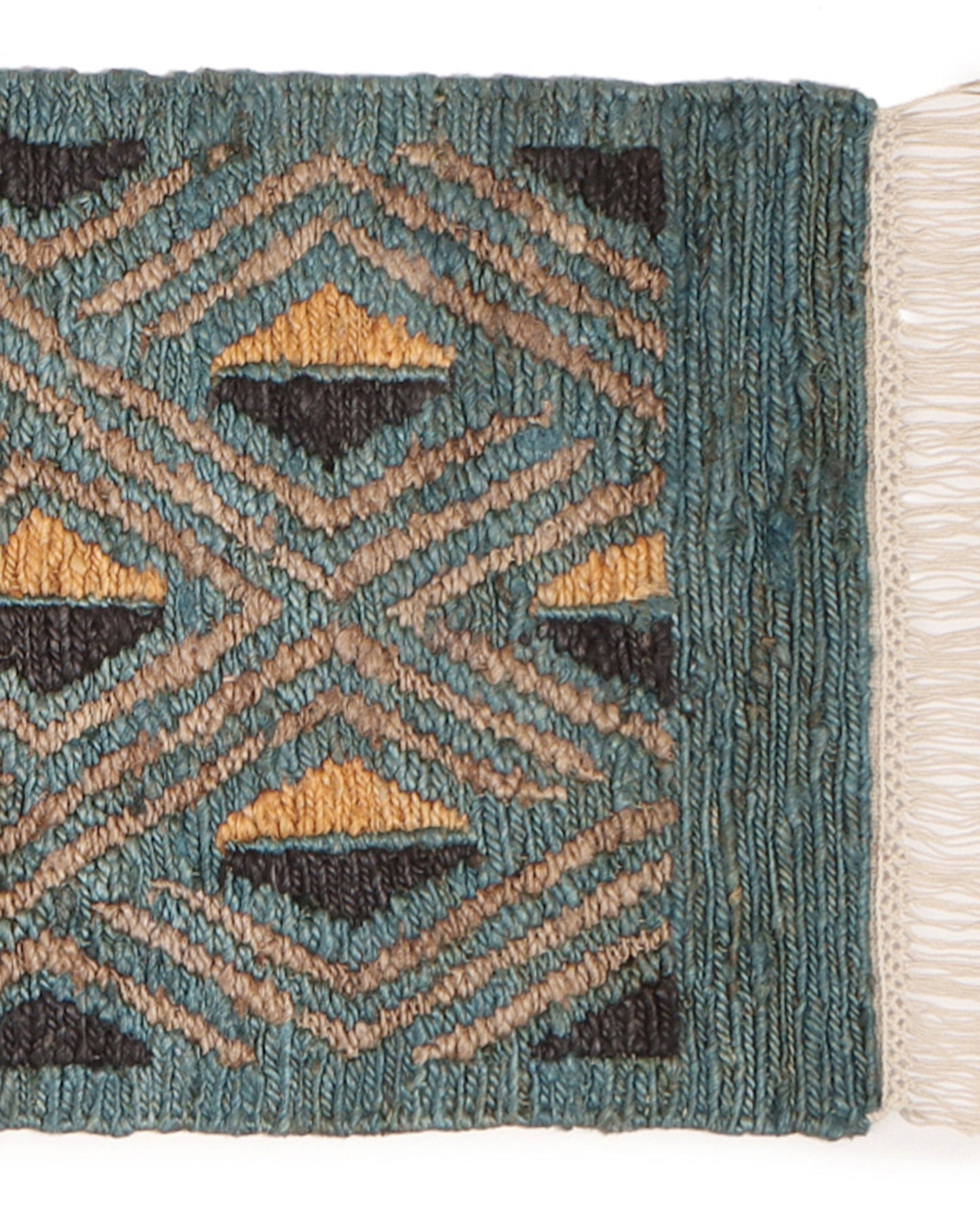 Diamonds Soumak Cotton Jute Rug