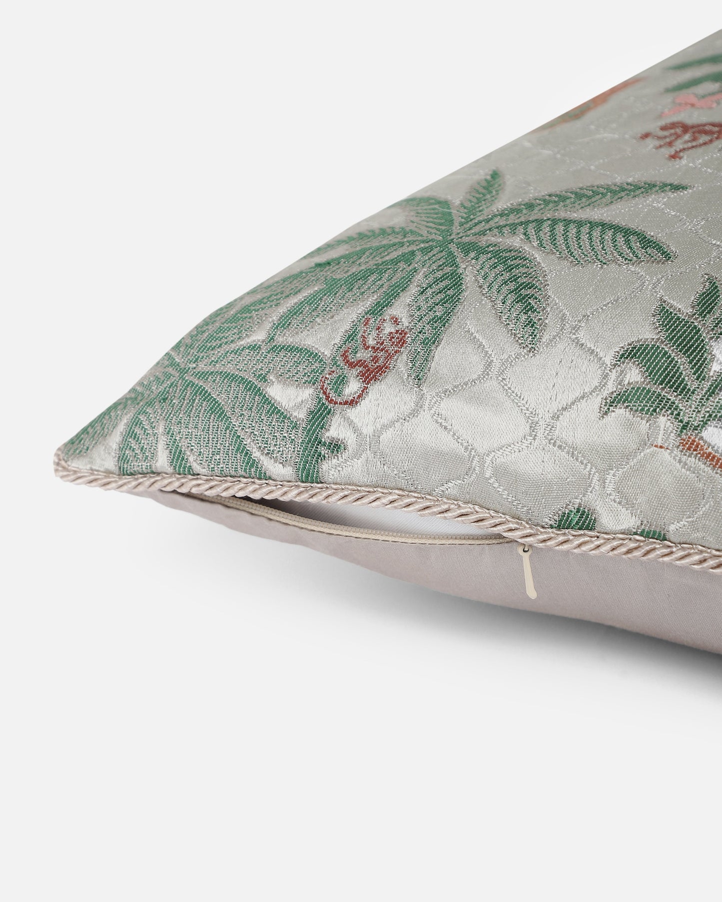 Vanam Gyasar Silk Cushion Cover