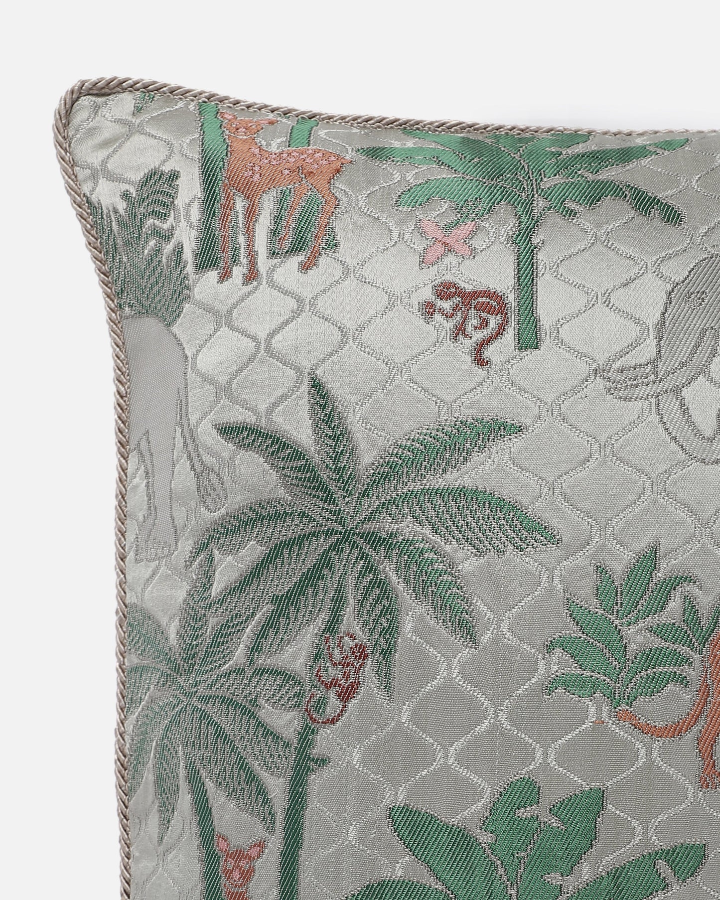 Vanam Gyasar Silk Cushion Cover