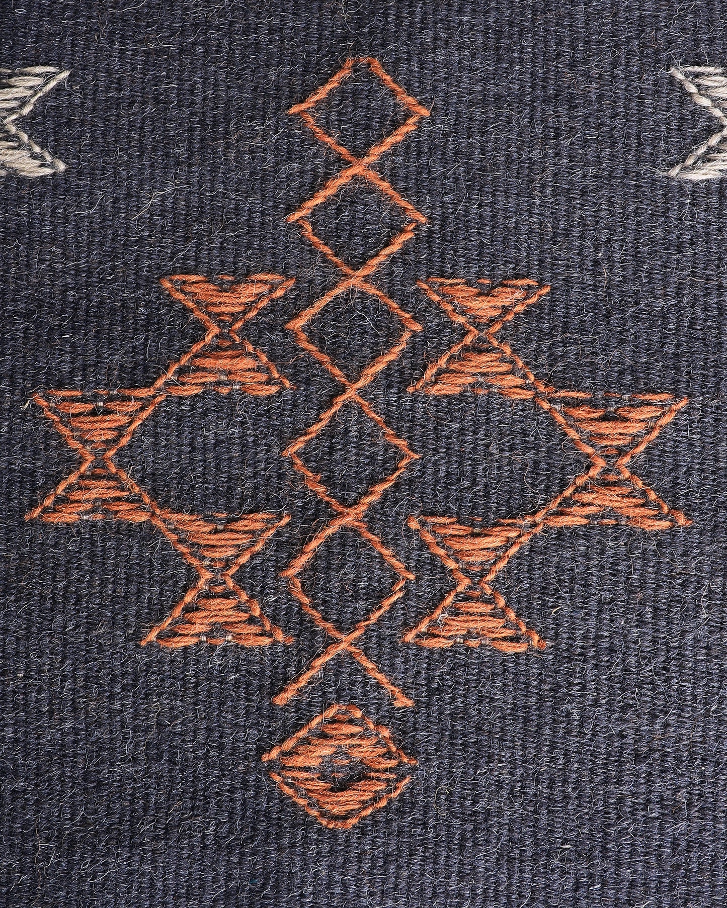 Vruksha Extra Weft Cotton Wool Rug