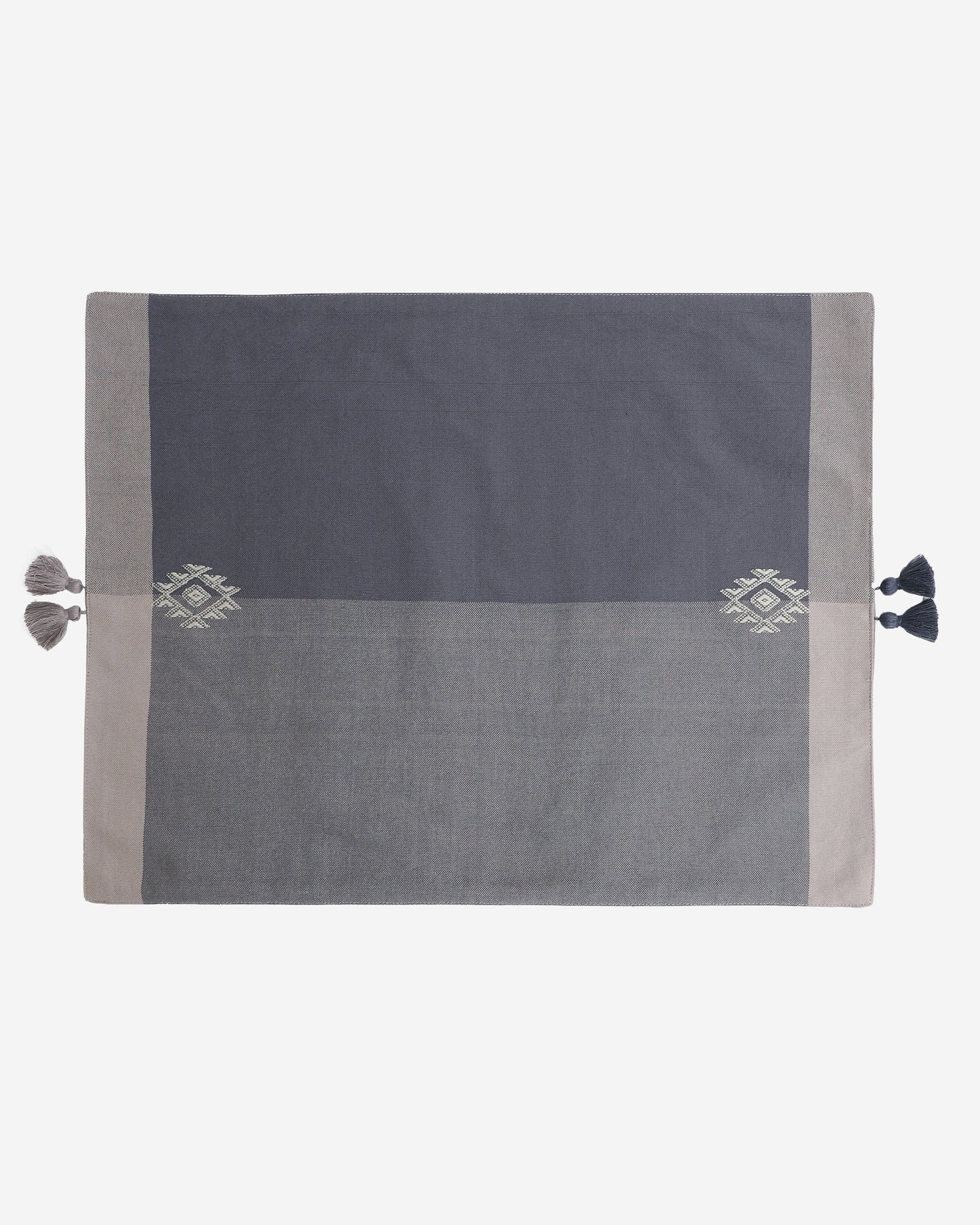 Zambak Extra Weft Cotton Table Mats | Set of 6