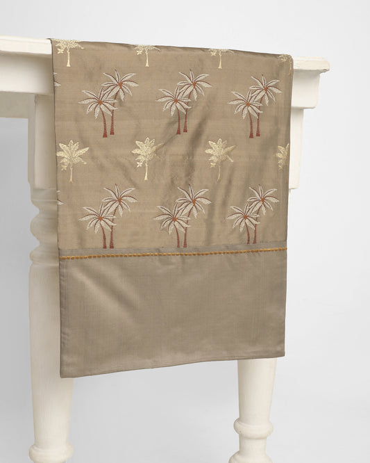 Aranya Powdi Silk Cotton Table Runner