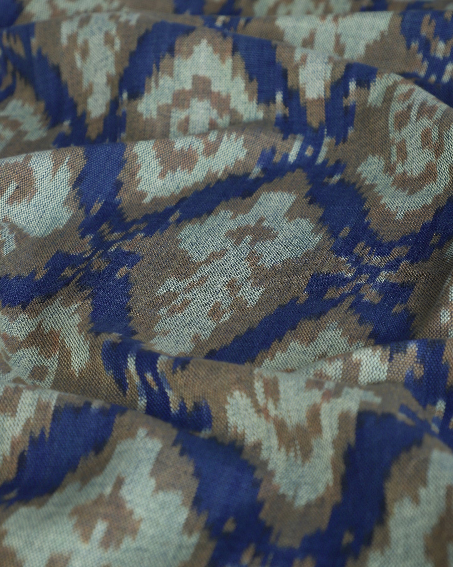 Udaya Warp Ikat Cotton Table Cover