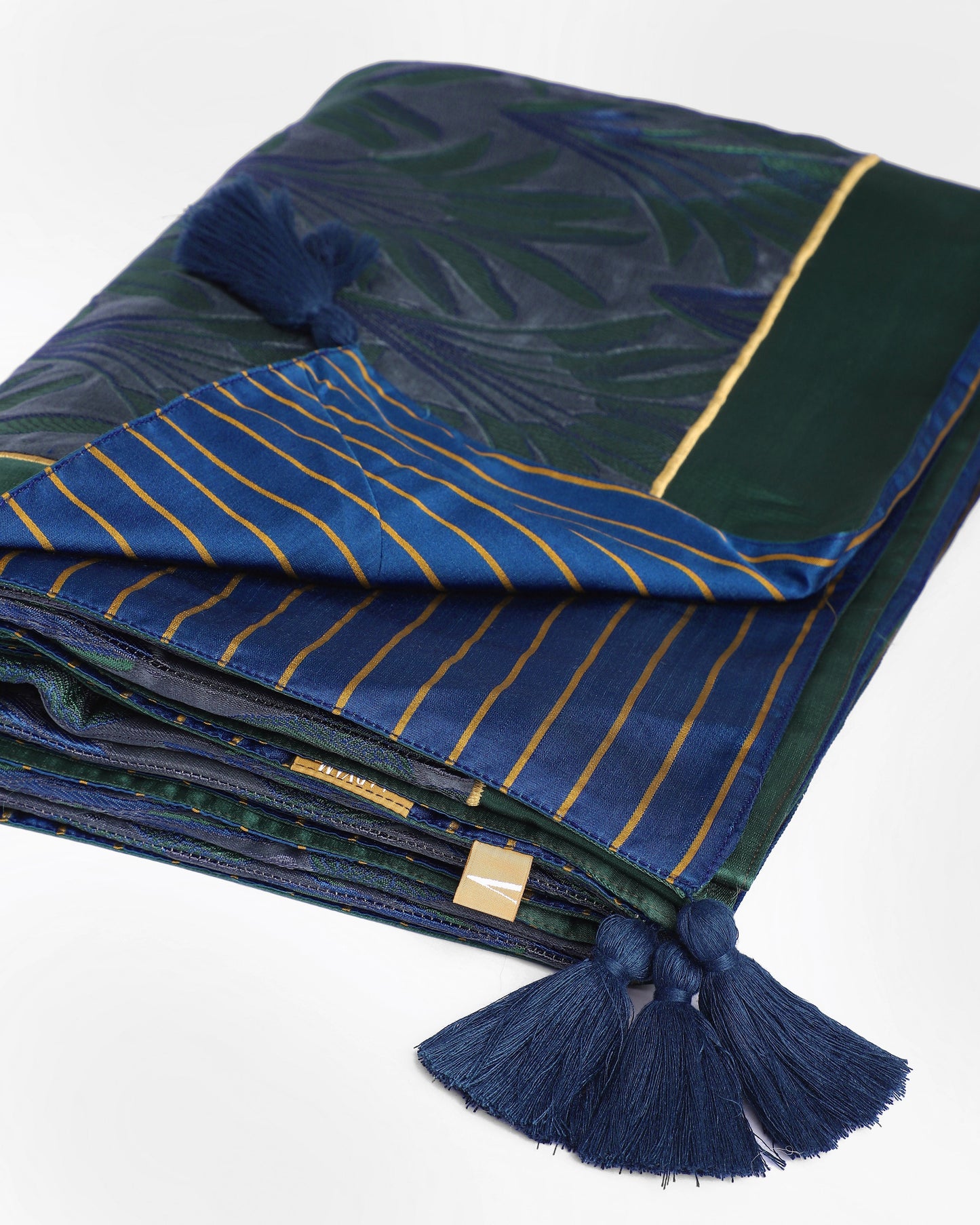 Asoka Satin Brocade Silk Throw