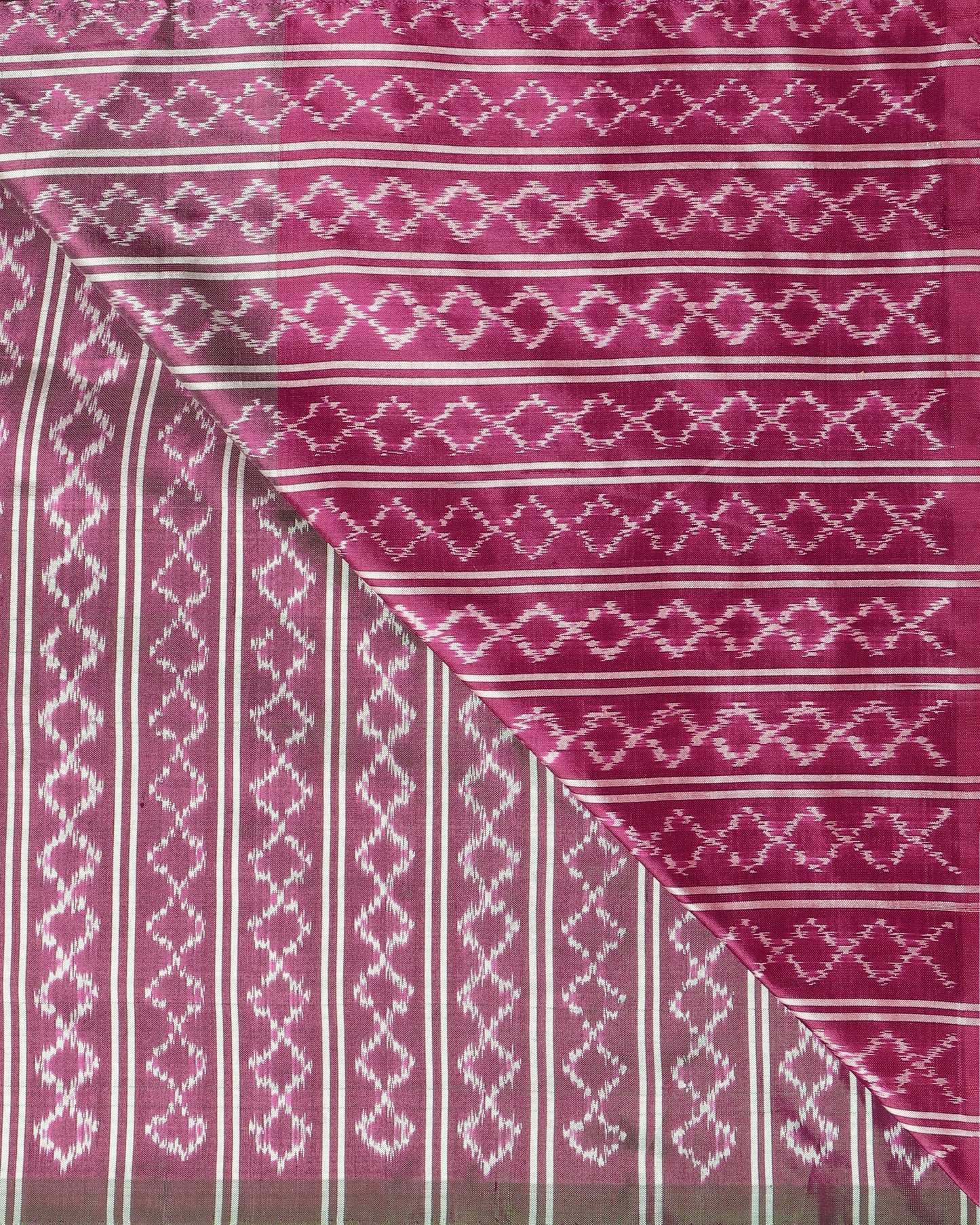 Abhitha Weft Ikat Silk Saree