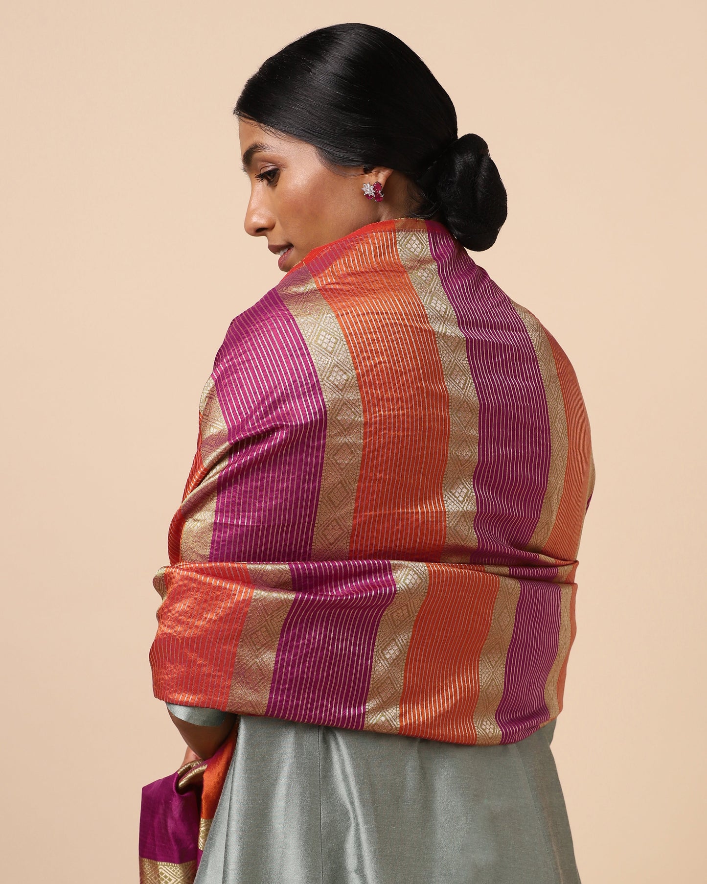 Antika Powdi Silk Dupatta
