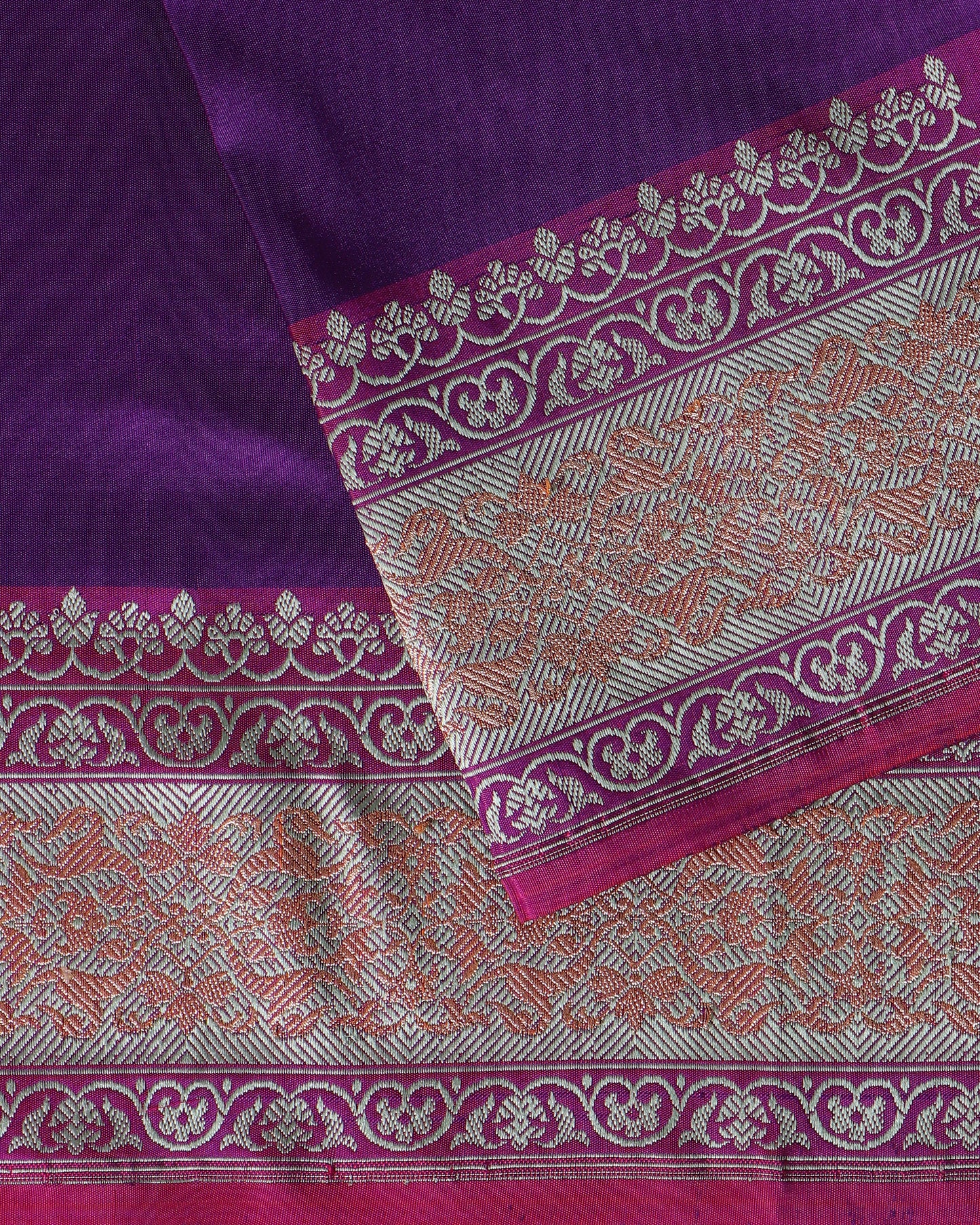 Rambagh Kadwa Silk Saree