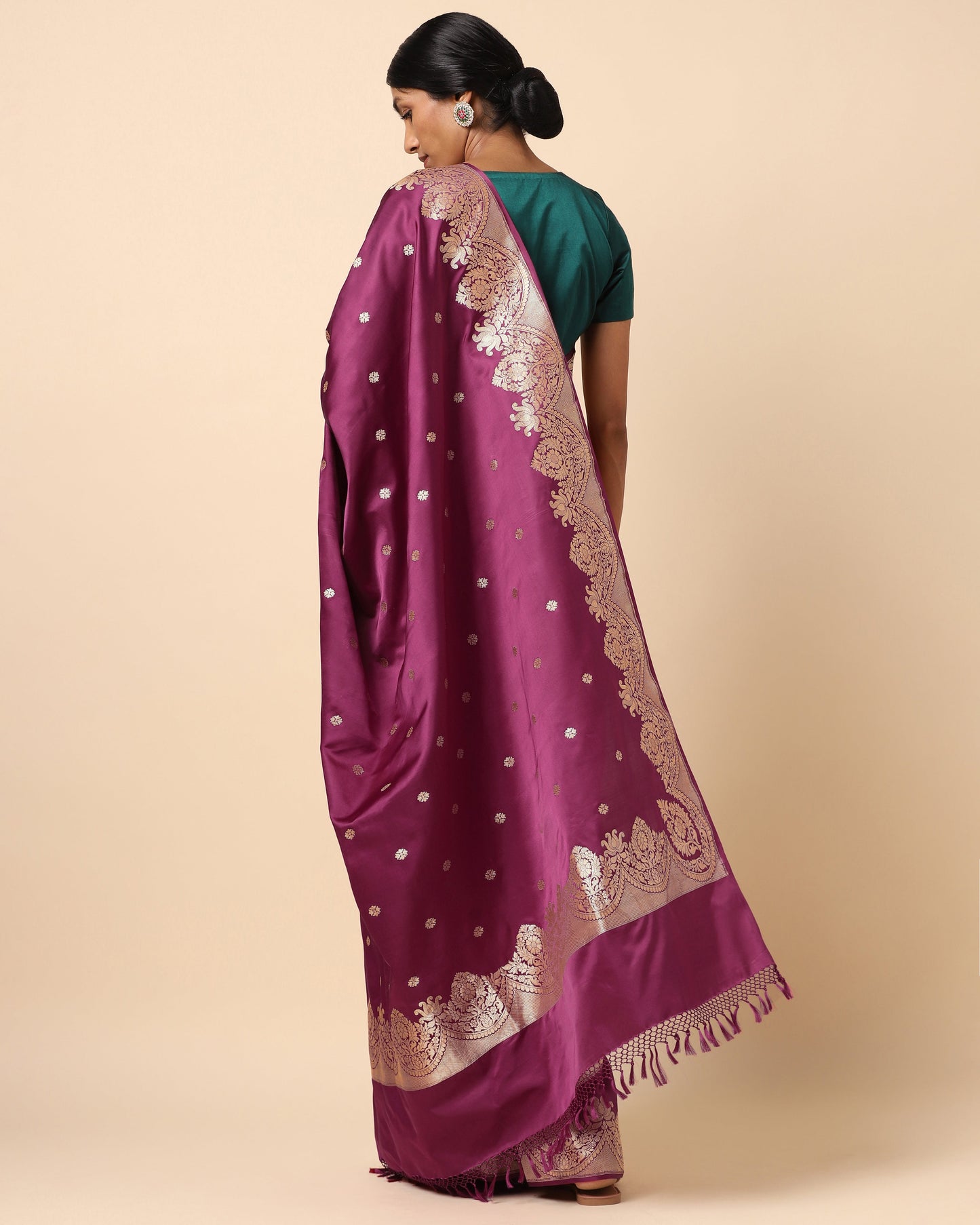 Bansari Mashru Silk Saree