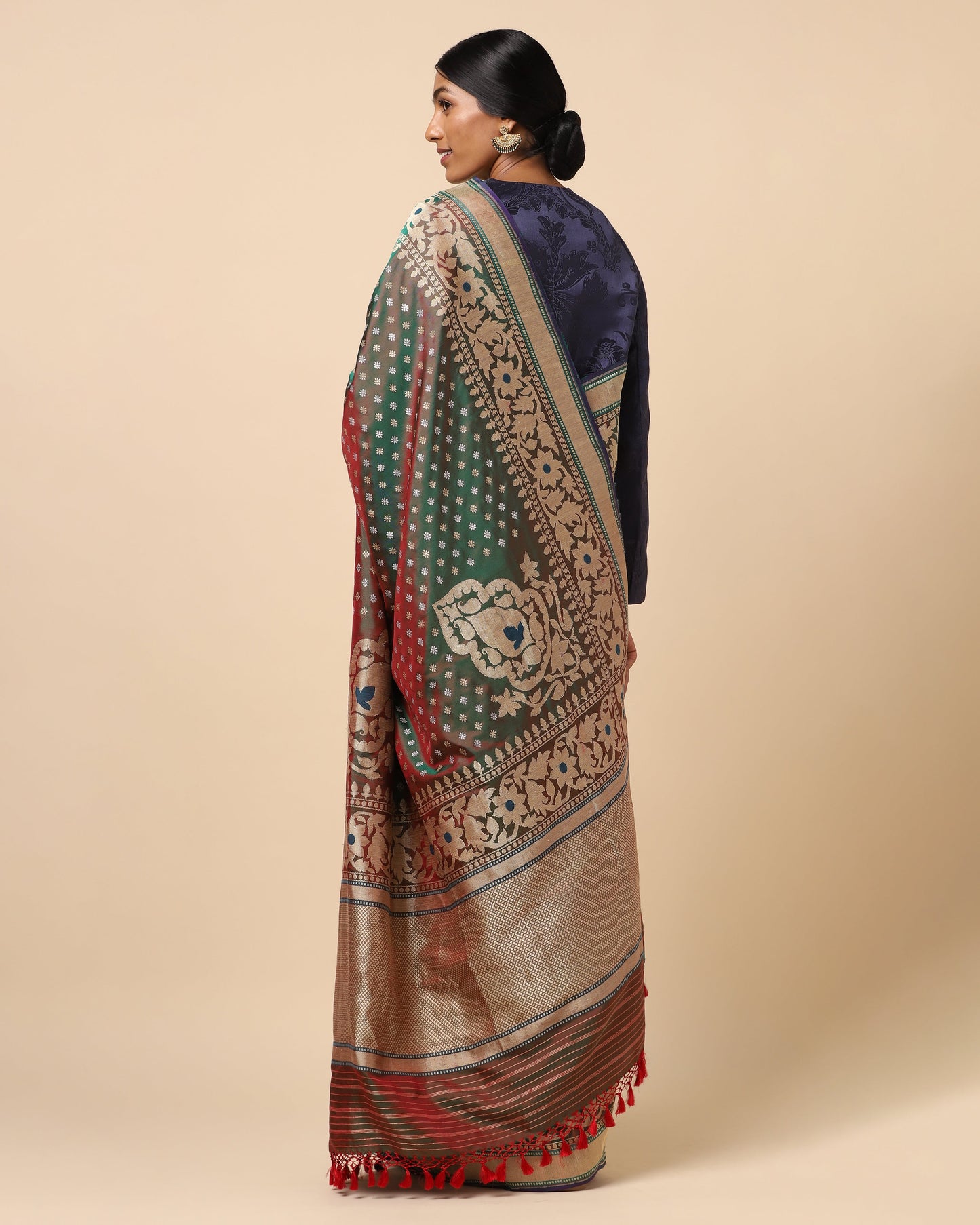 Sananda Jamdani Silk Saree