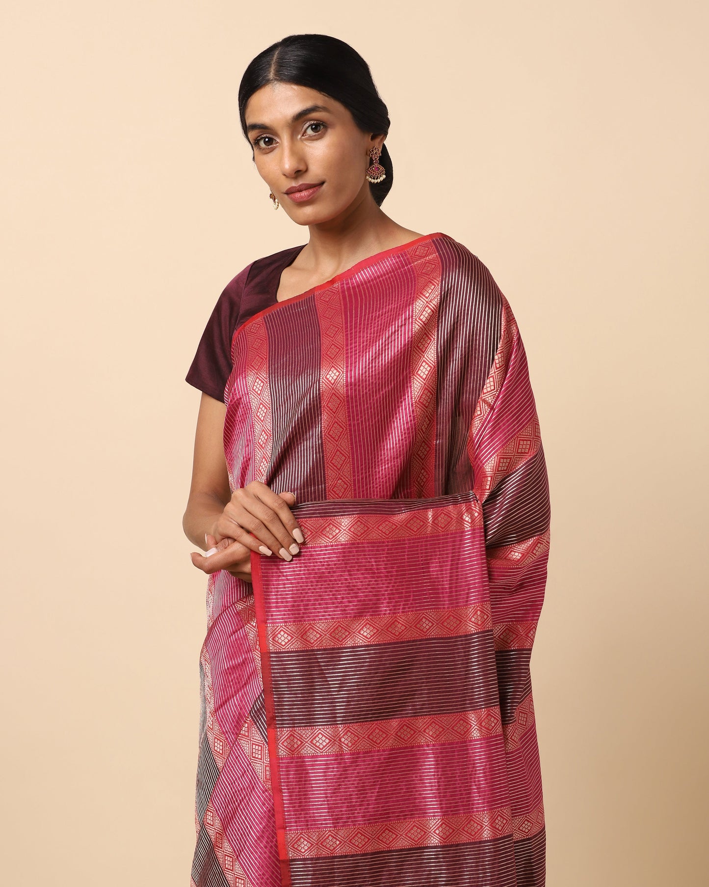 Antika Powdi Silk Saree