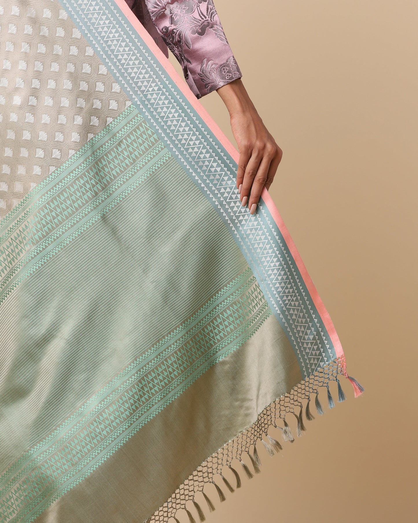 Vaibhavi Tanchoi Silk Saree