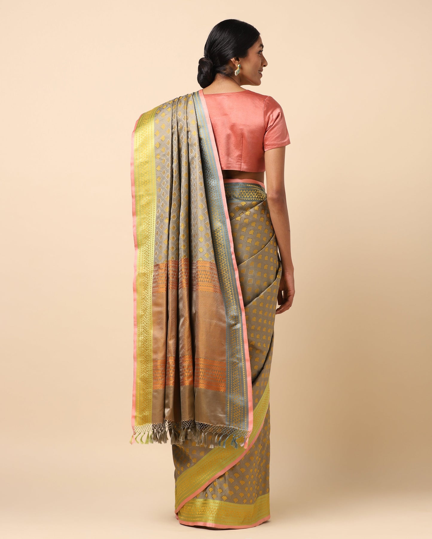 Vaibhavi Tanchoi Silk Saree