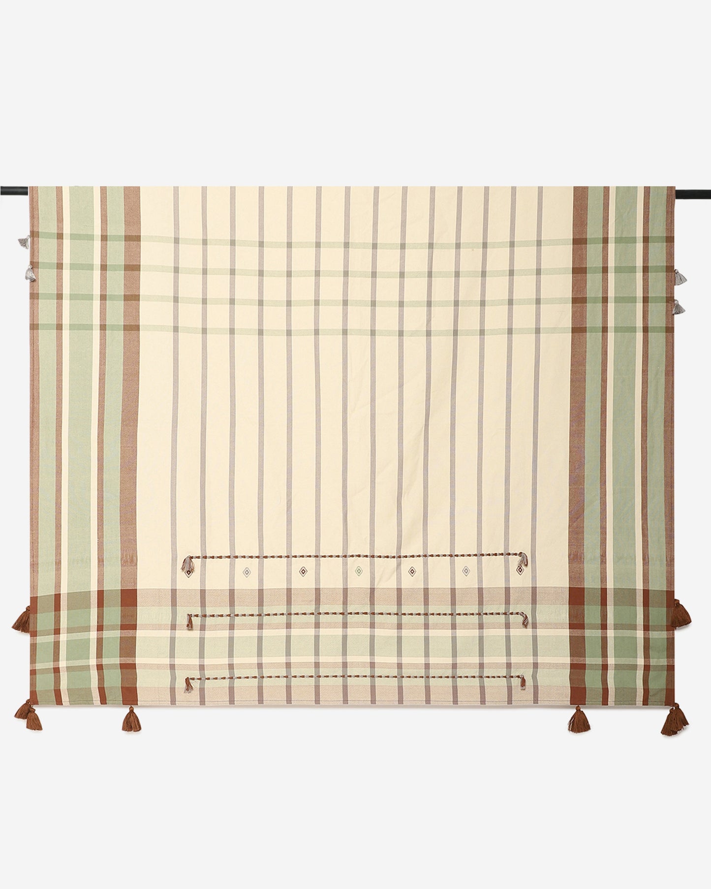 Agata Extra Weft Cotton Table Cover