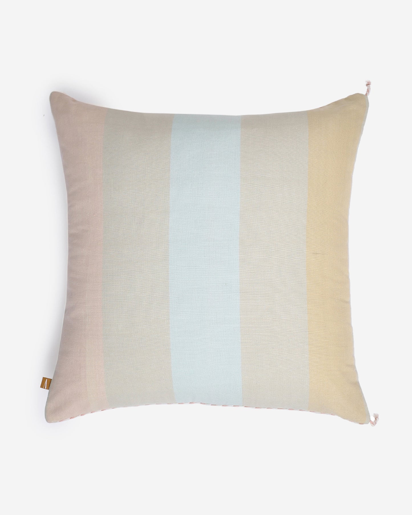 Checker Board Extra Weft Cotton Cushion Cover