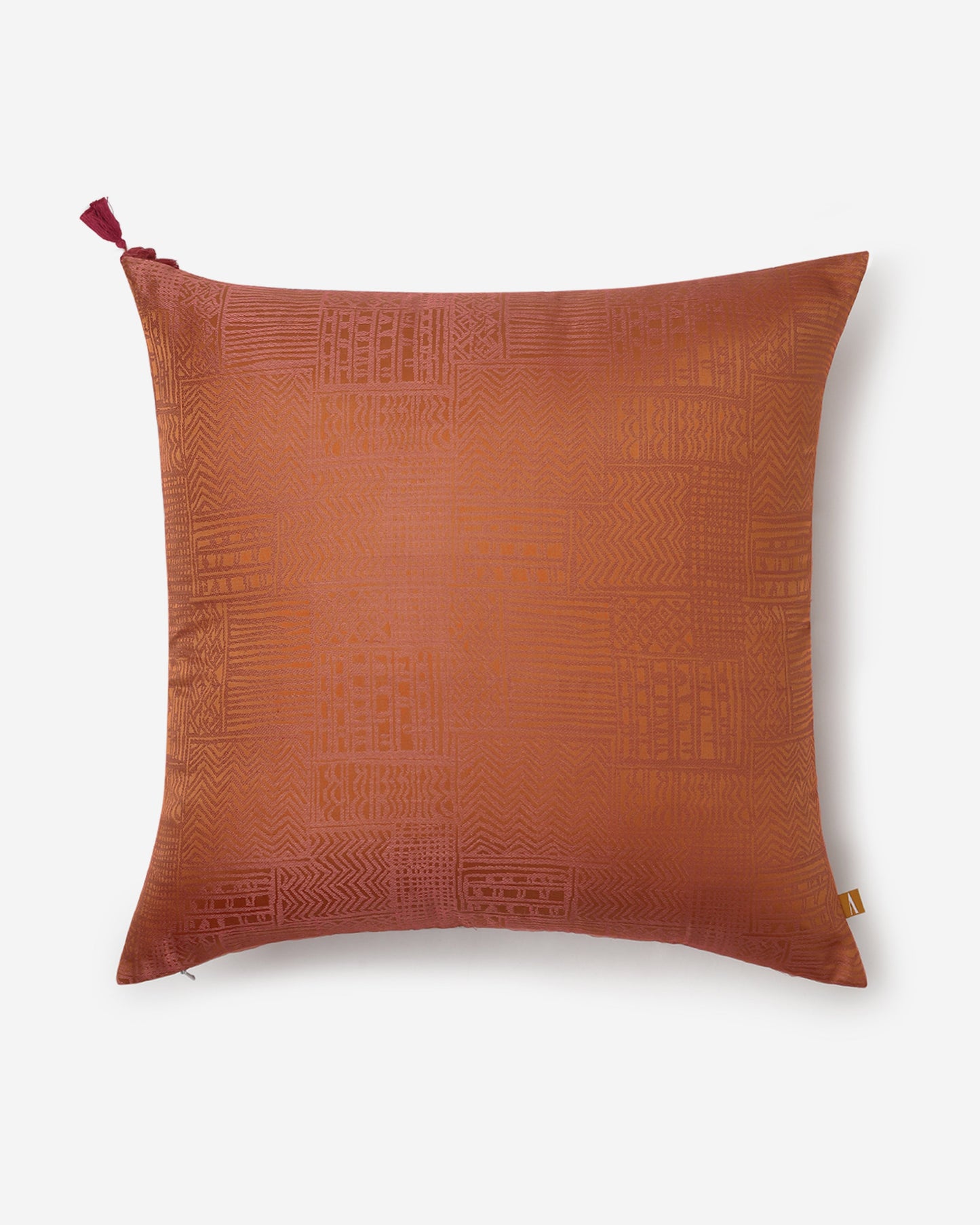 Yoruba Tanchoi Silk Cushion Cover