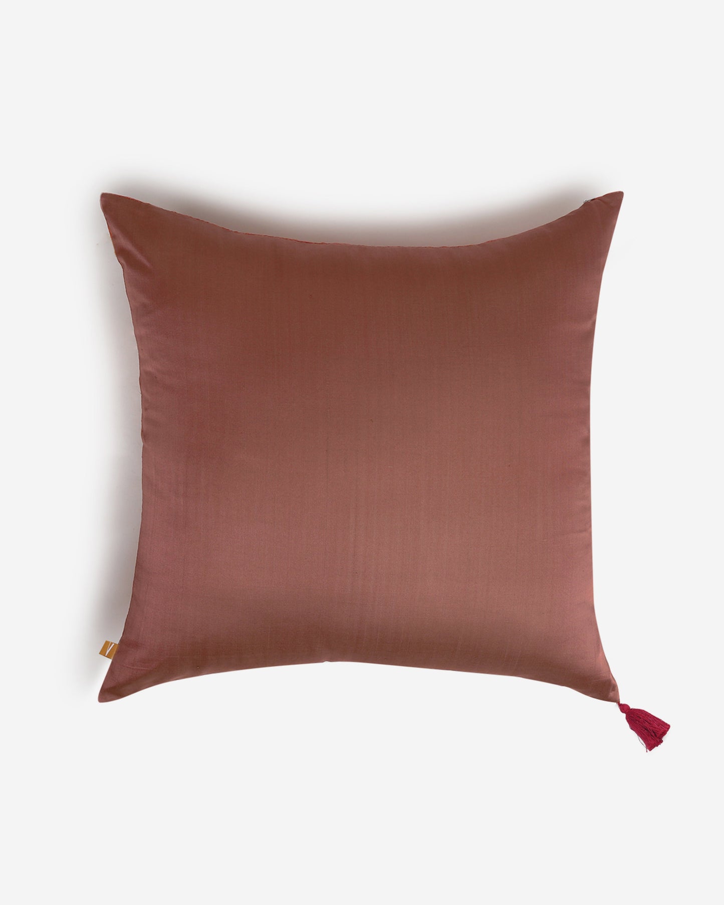 Yoruba Tanchoi Silk Cushion Cover
