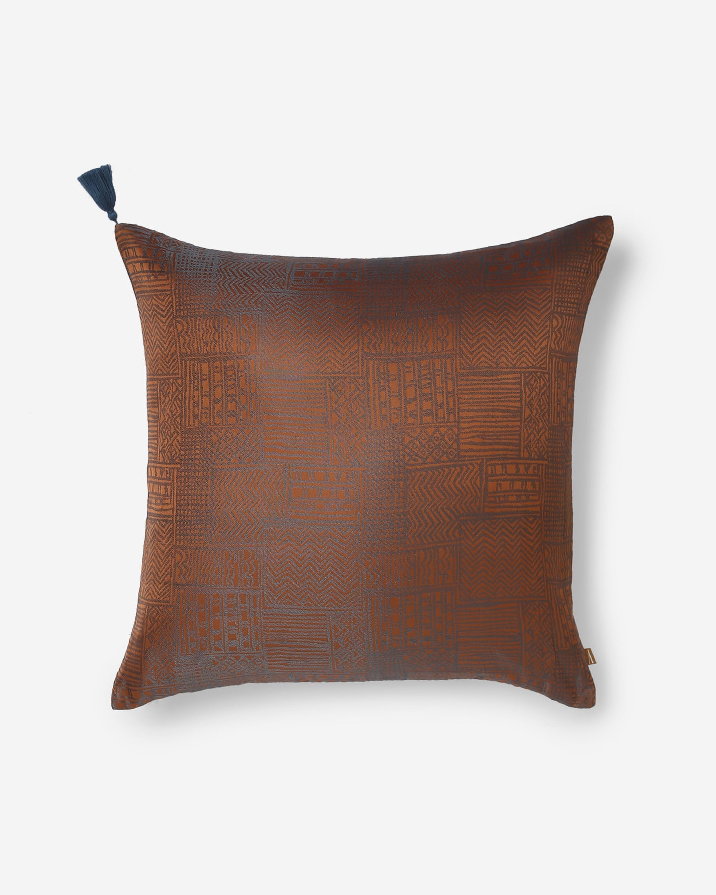 Yoruba Tanchoi Silk Cushion Cover