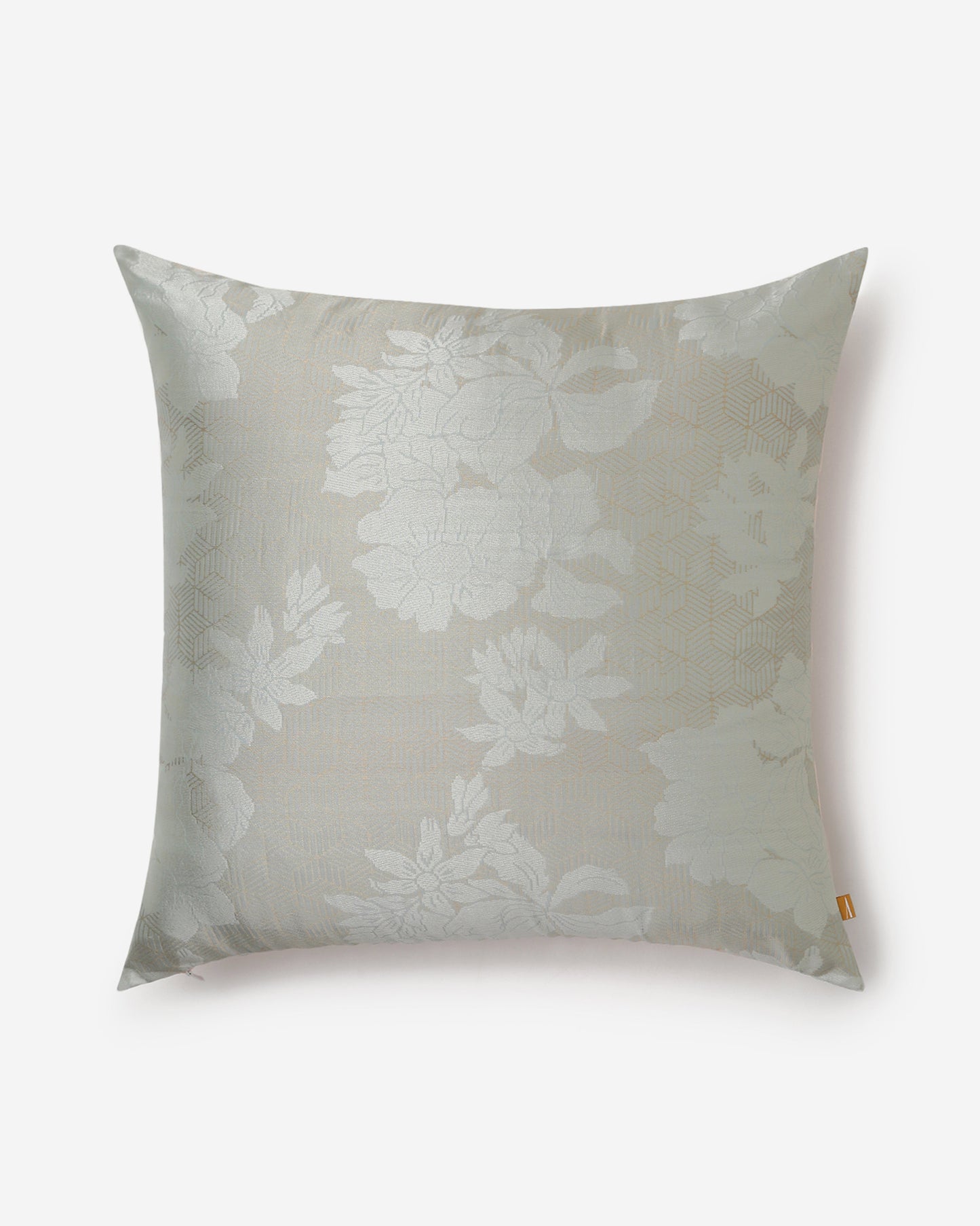 Zinnia Powdi Silk Cushion Cover