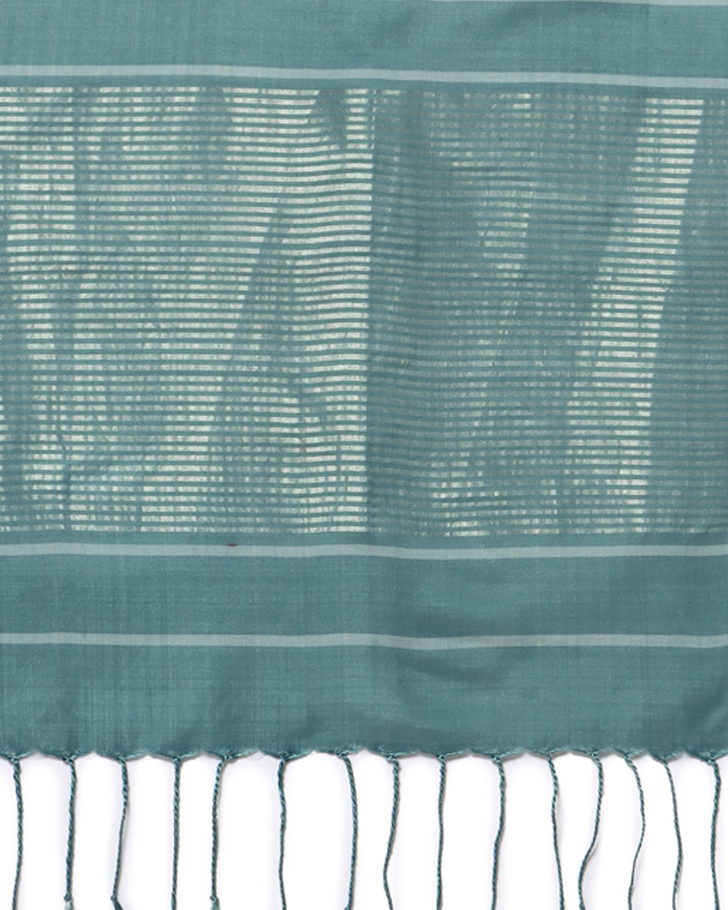 Ghana Warp Ikat Silk Cotton Stole