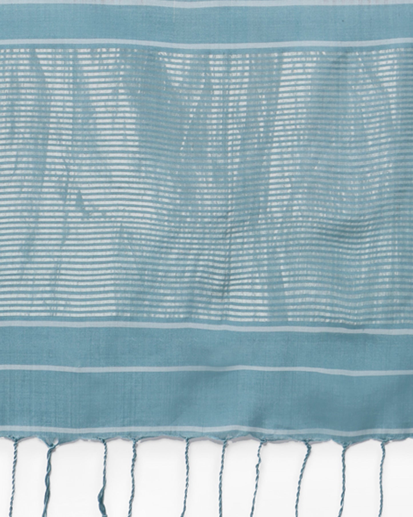 Ghana Warp Ikat Silk Cotton Stole