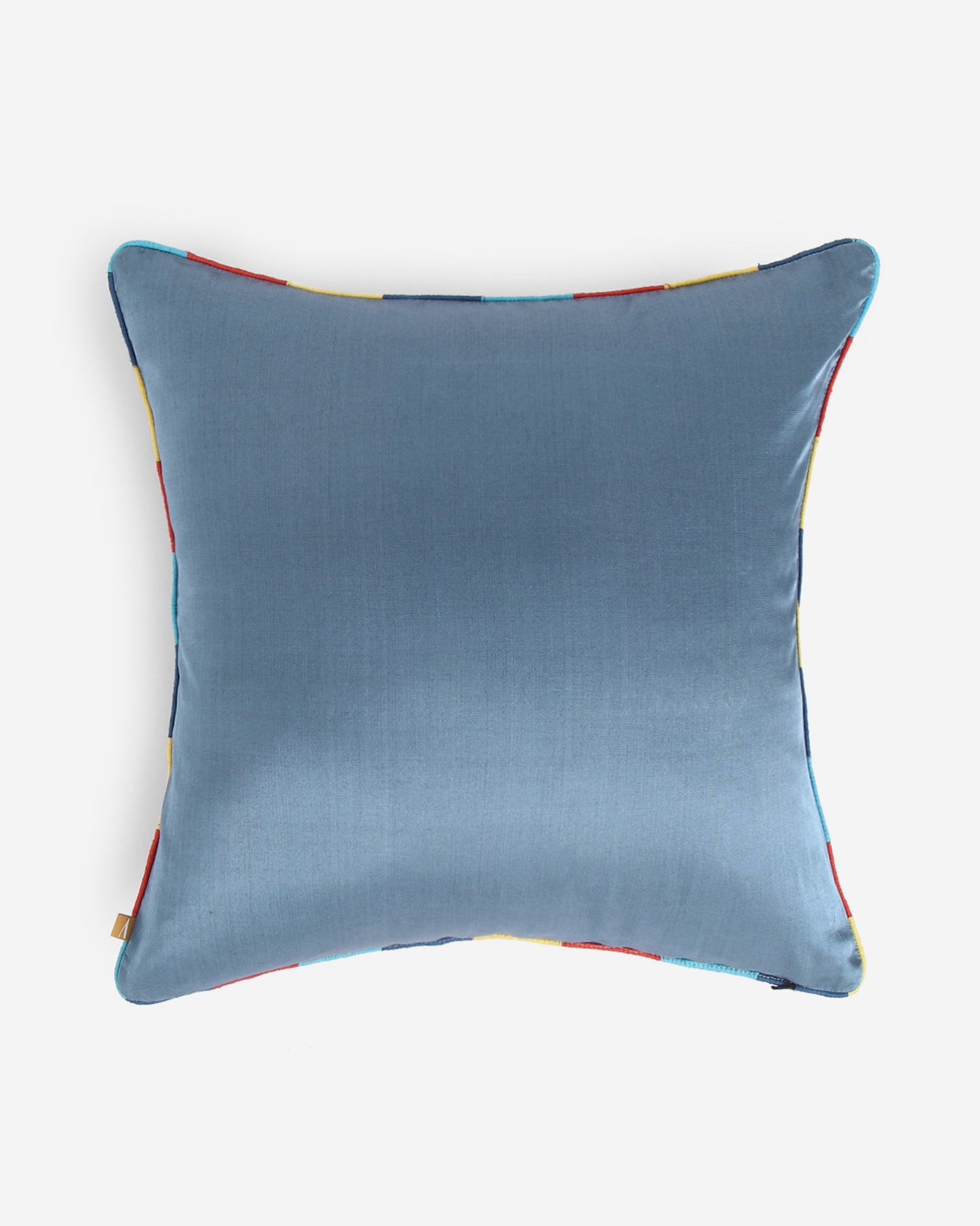 Raman Warp Ikat Silk Cushion Cover
