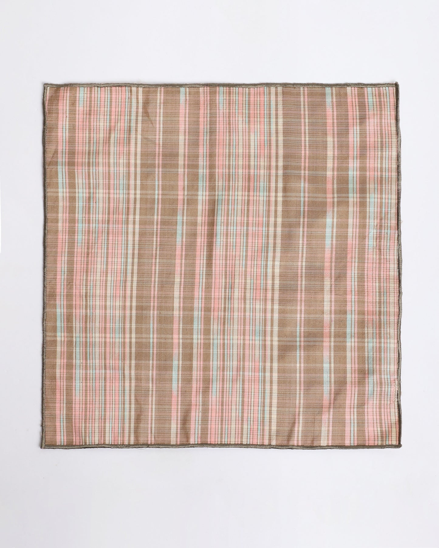 Misho Double Ikat Silk Pocket Square