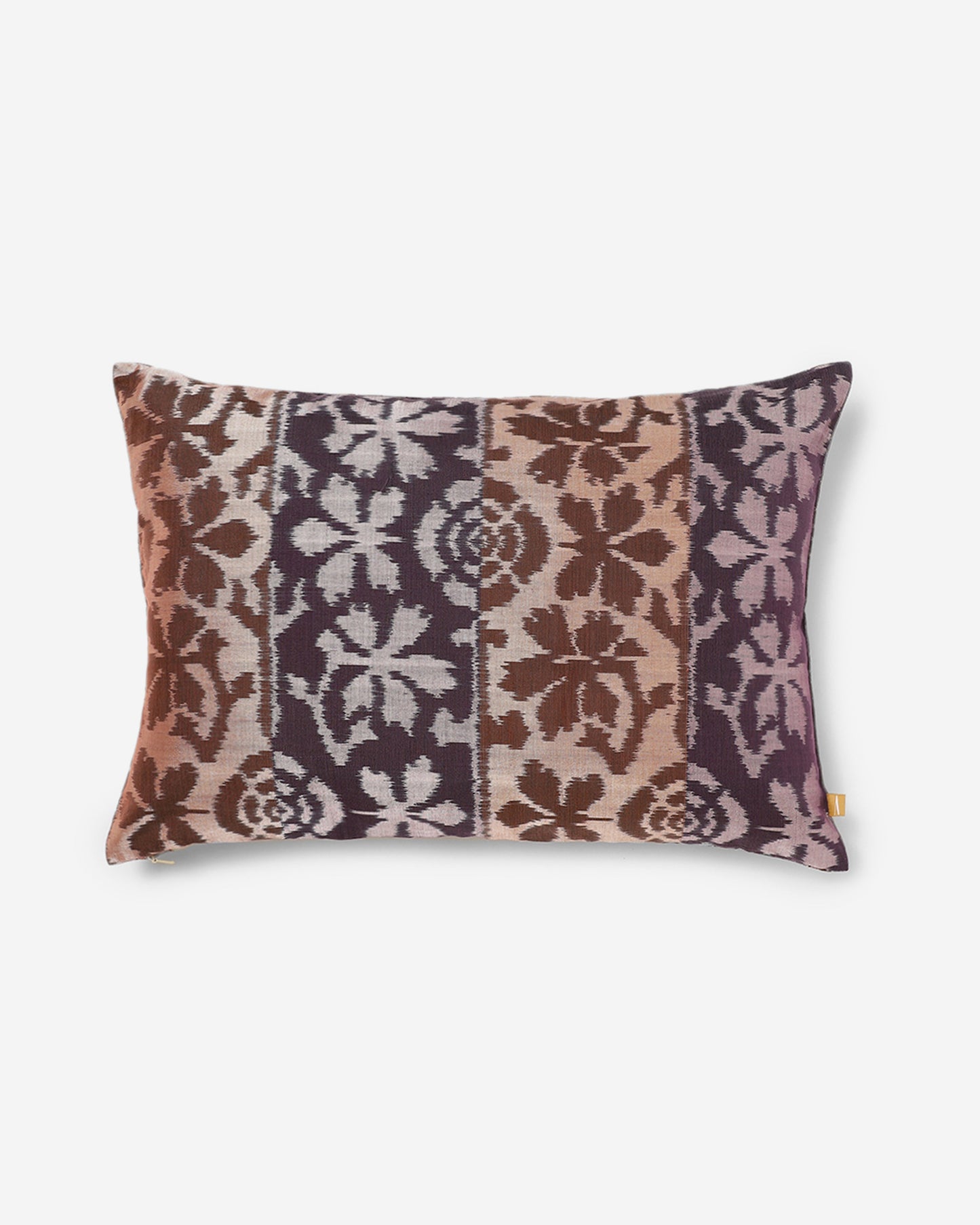 Samaira Weft Ikat Cotton Silk Cushion Cover